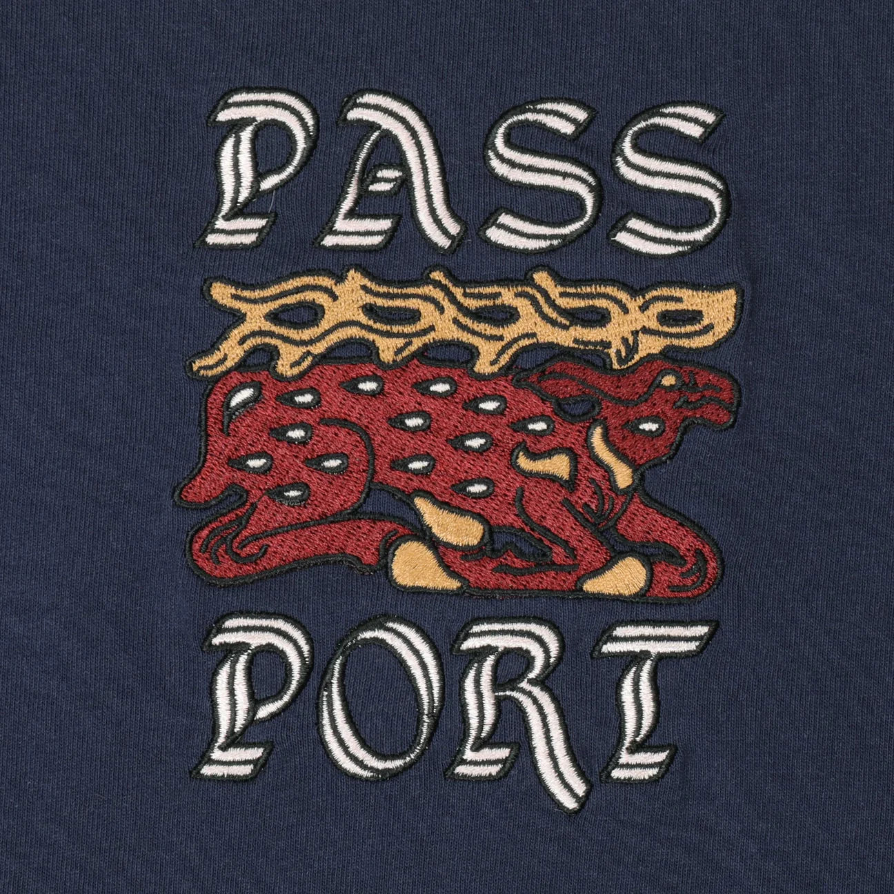Pass~Port - Antler Tee - Navy