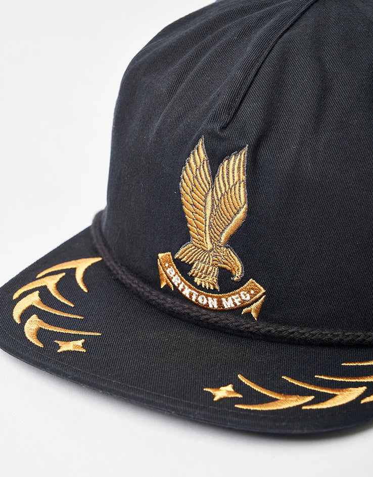 Brixton Covall Snapback - Black