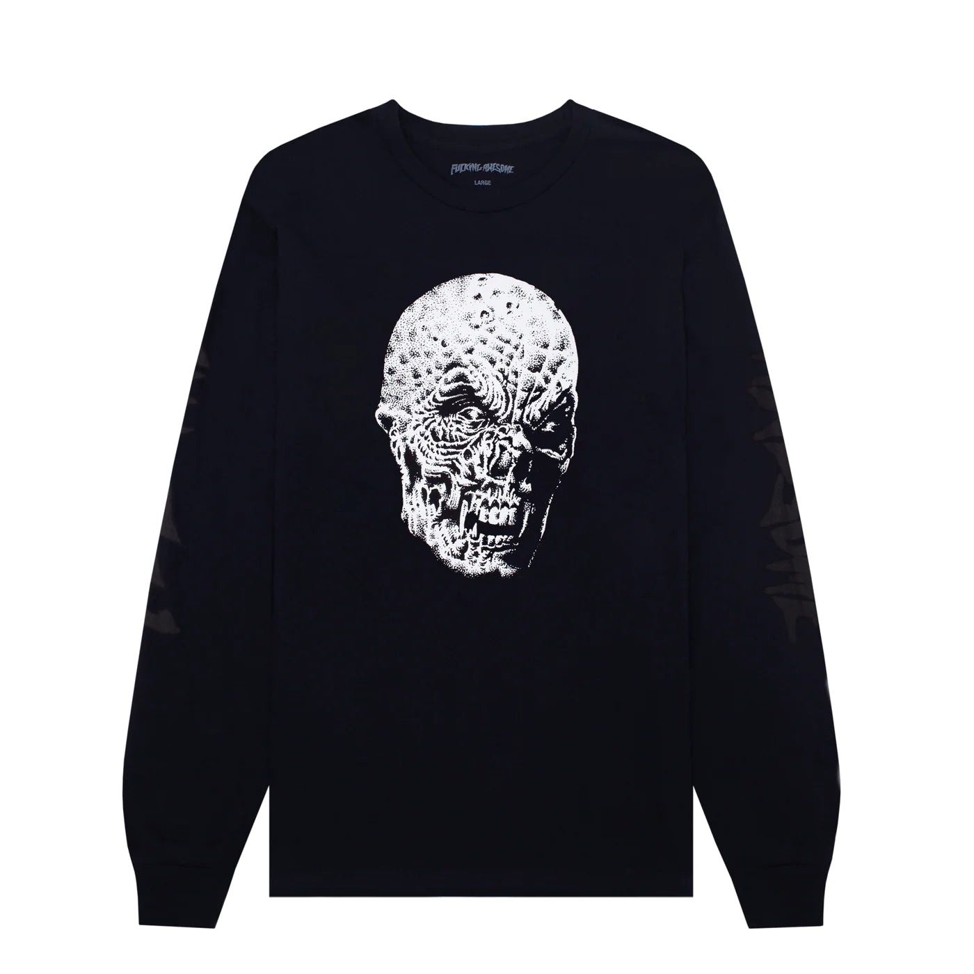 Fucking Awesome FACER L/S TEE - Black