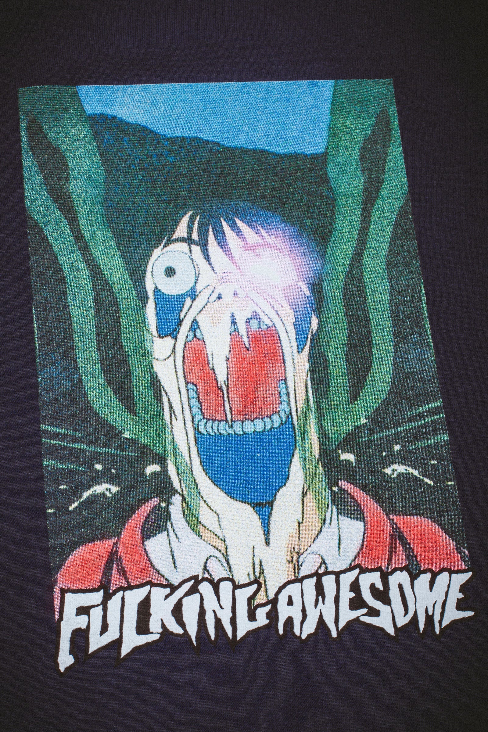 Fucking Awesome Shinjuku tee - Navy