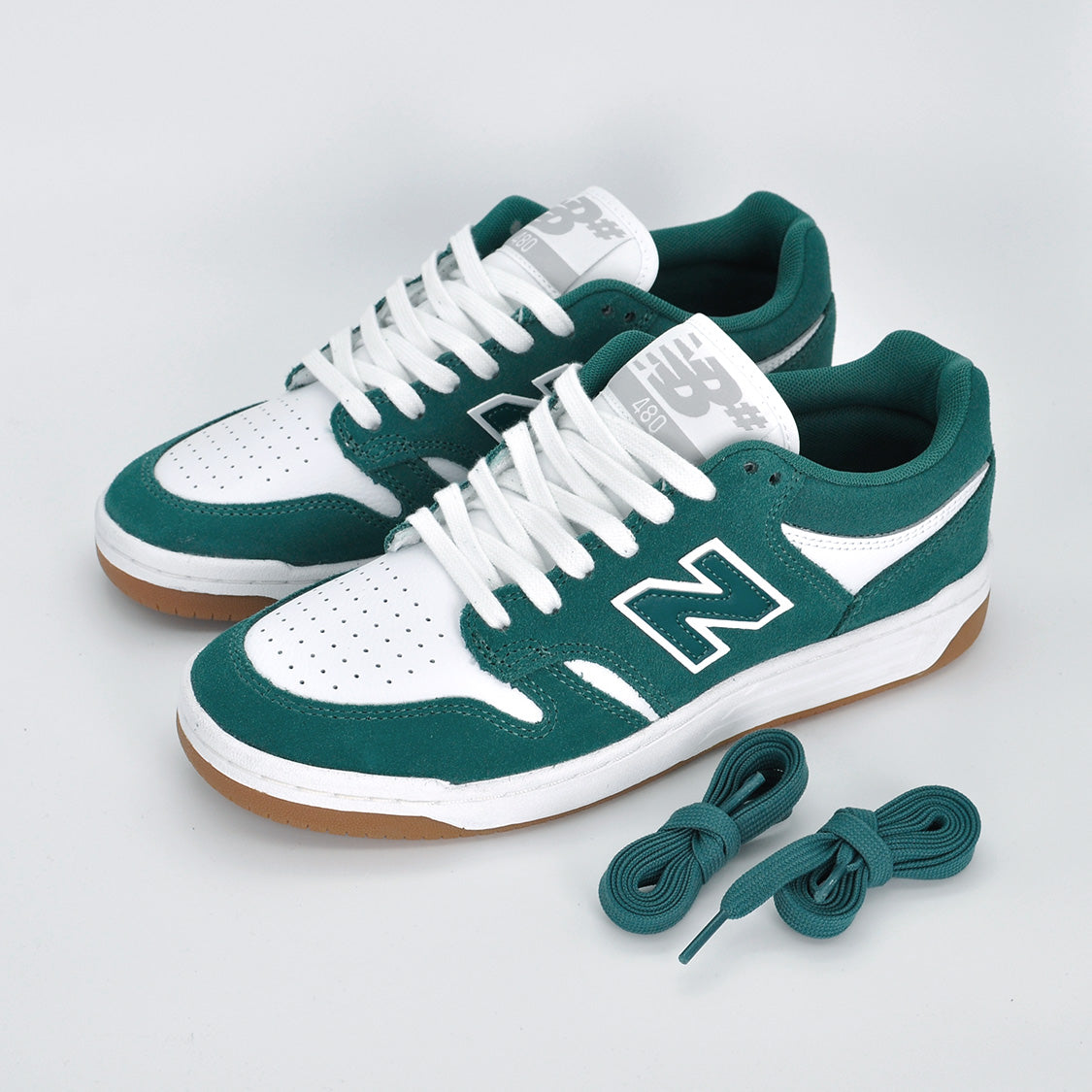 New Balance Numeric 480 - Vintage Teal (2E WIDE)