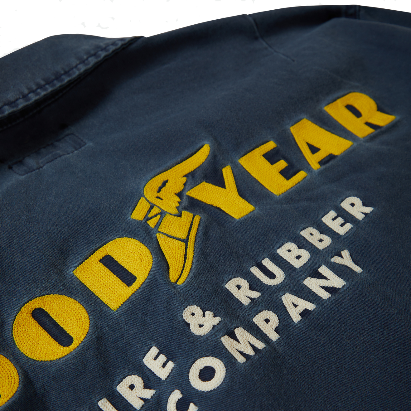Brixton x GoodYear Trademark LW Jacket - Washed Navy