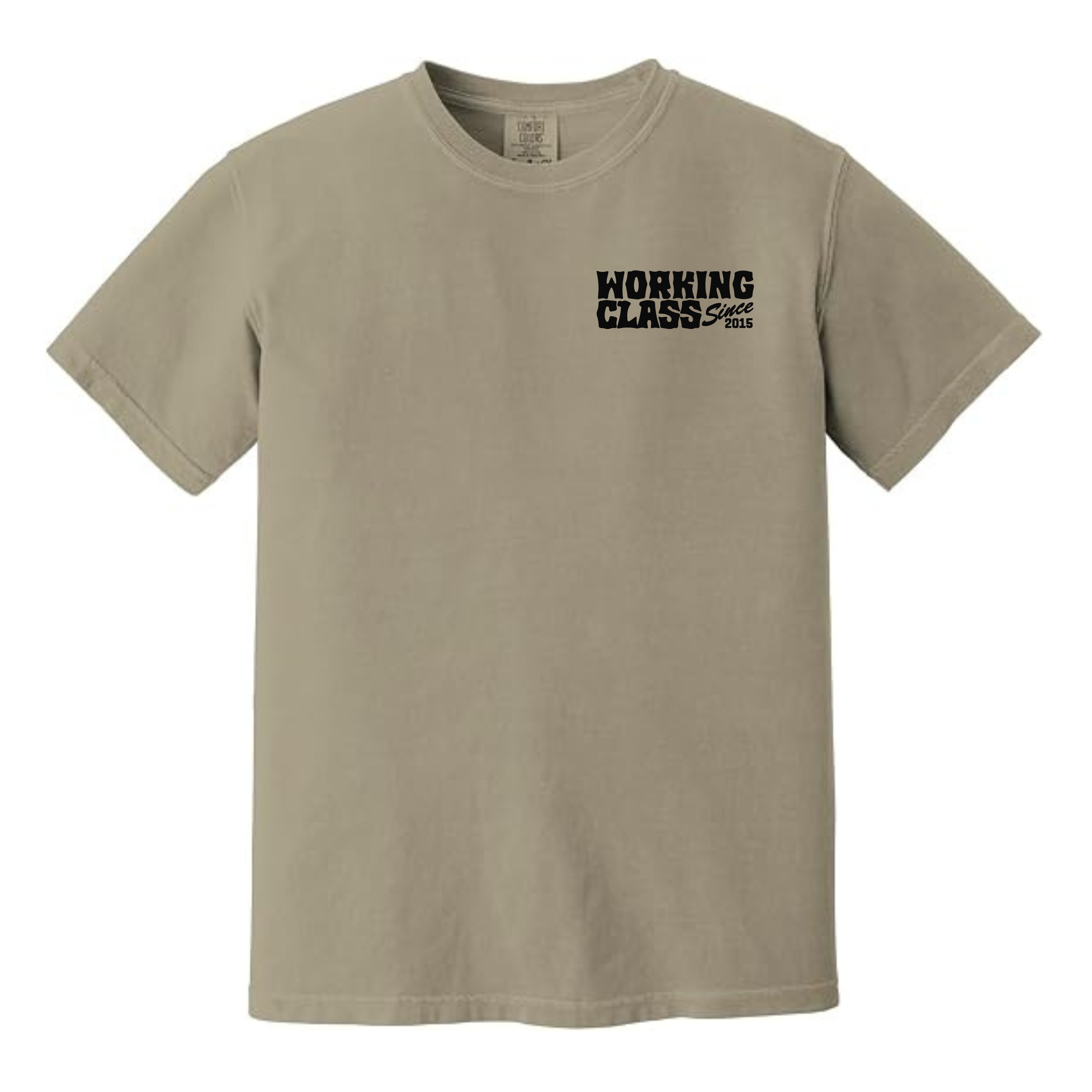 Working Class Robinson St. Tee - Sandstone/Black