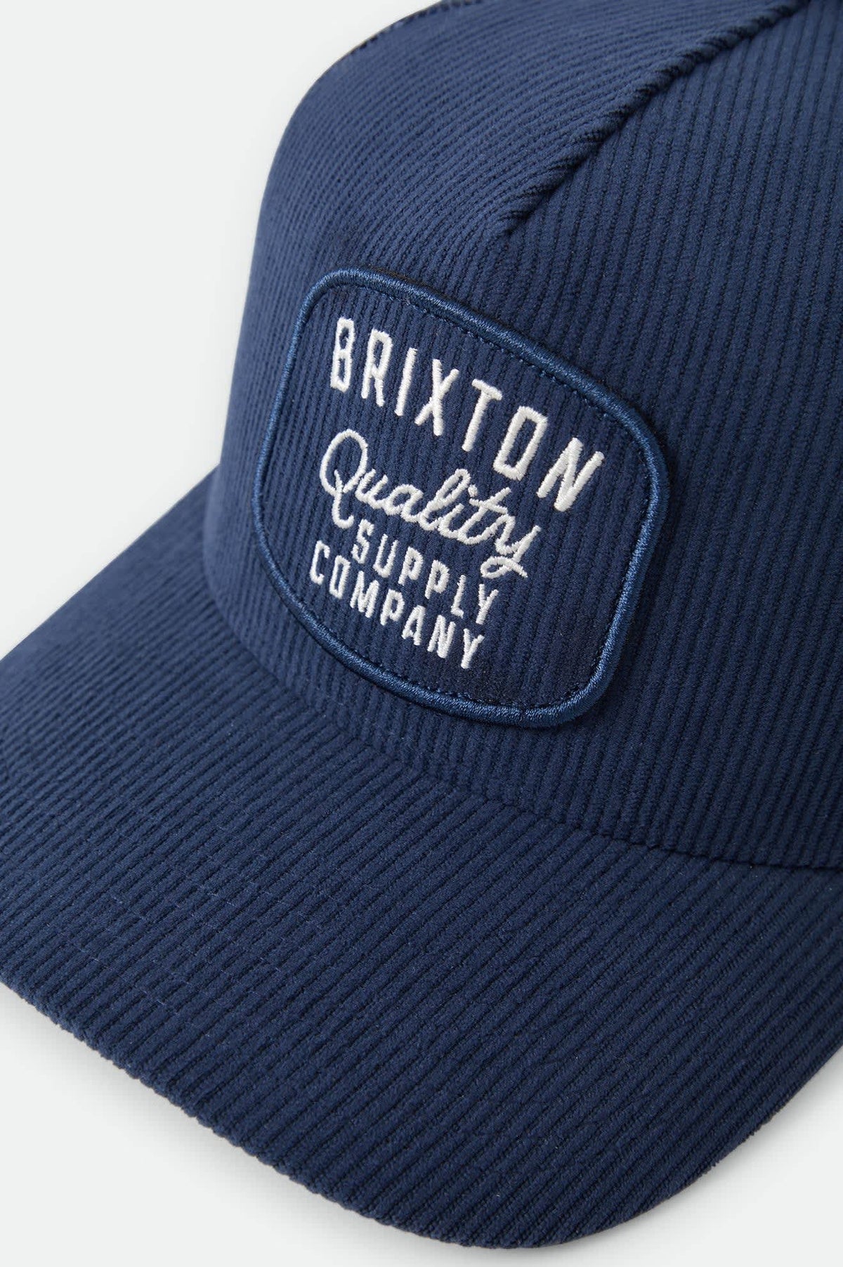 Brixton Hubal MP Trucker Hat - Dark Navy Corduroy