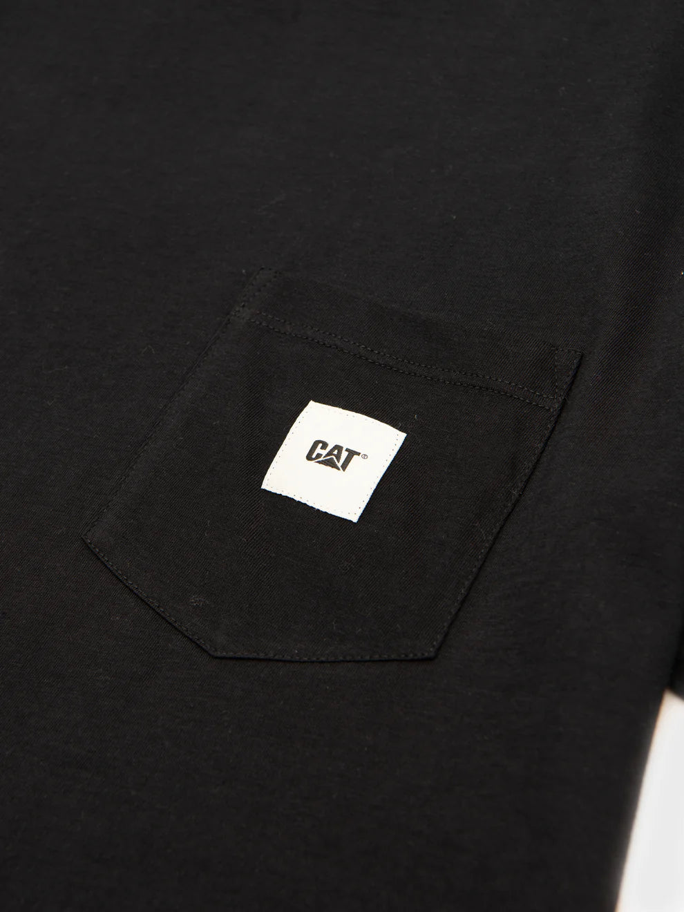 Cat WWR Essential Pocket Tee - Black