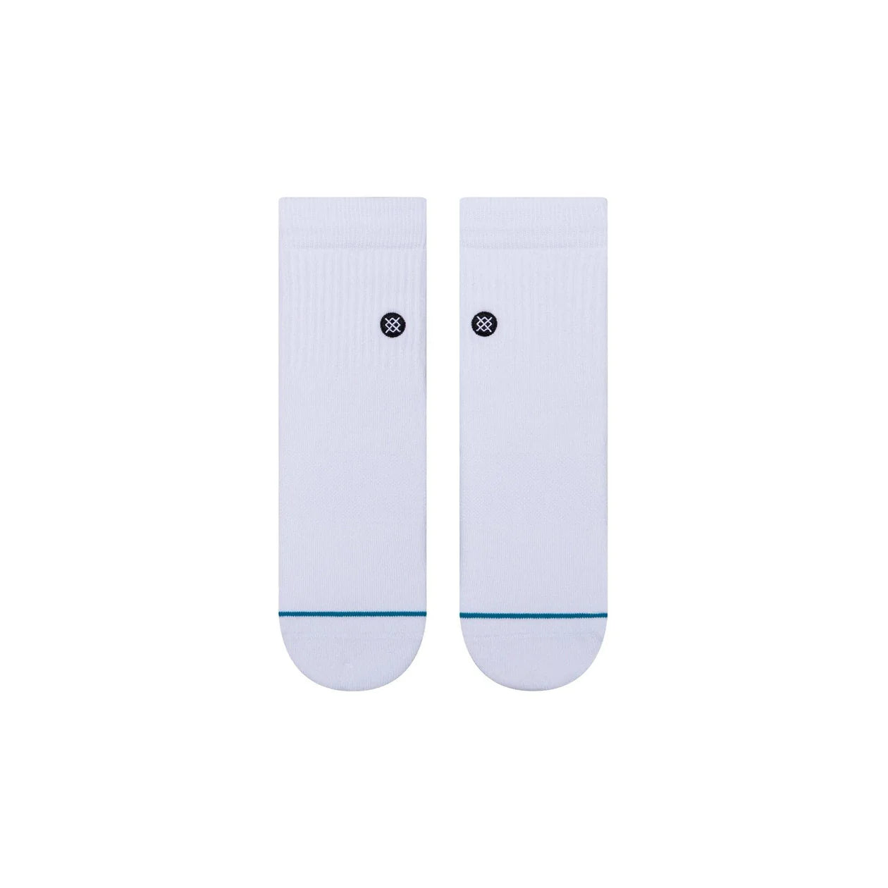 Stance Icon Quarter Socks - White