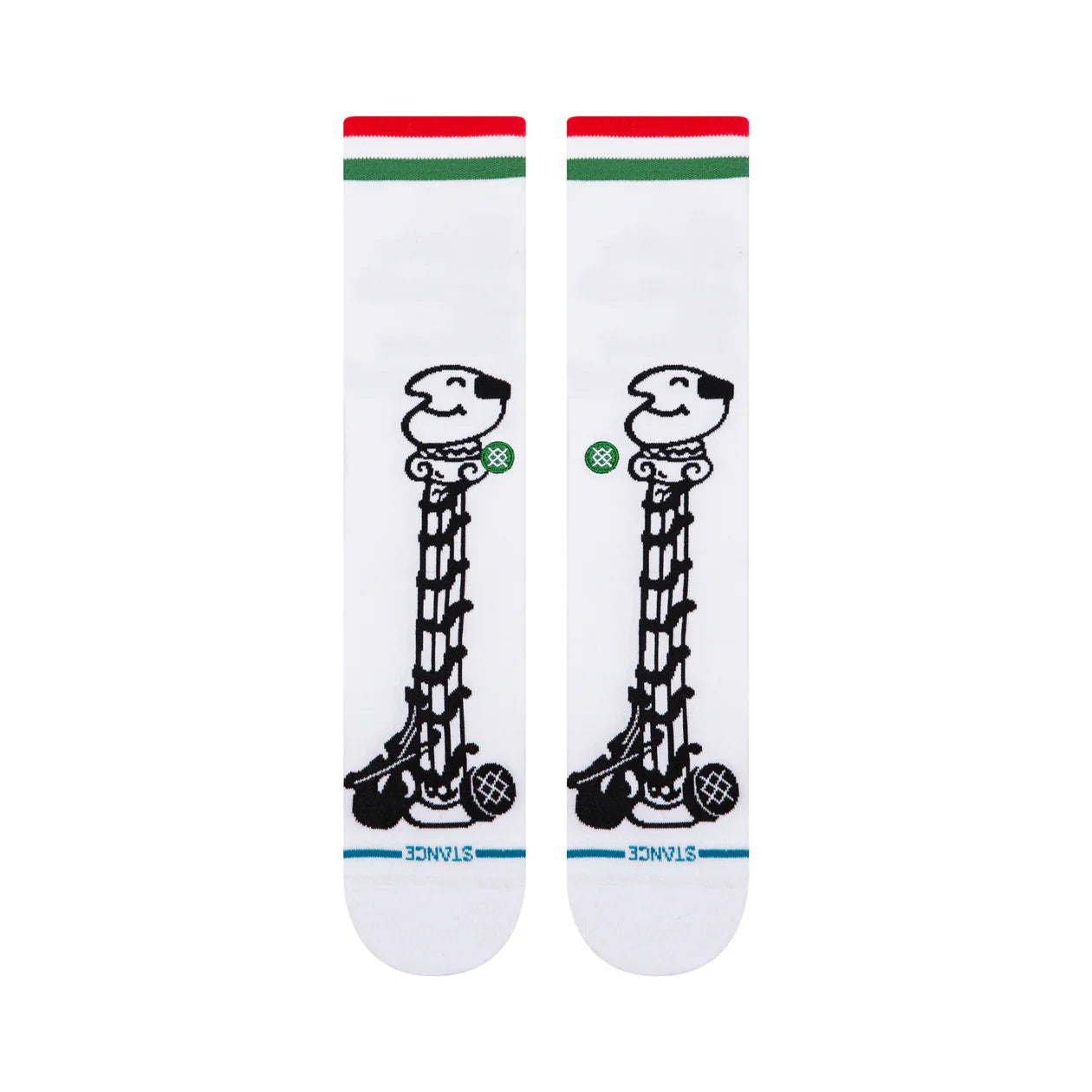 Stance x Home Alone Little Neros Crew Socks - White
