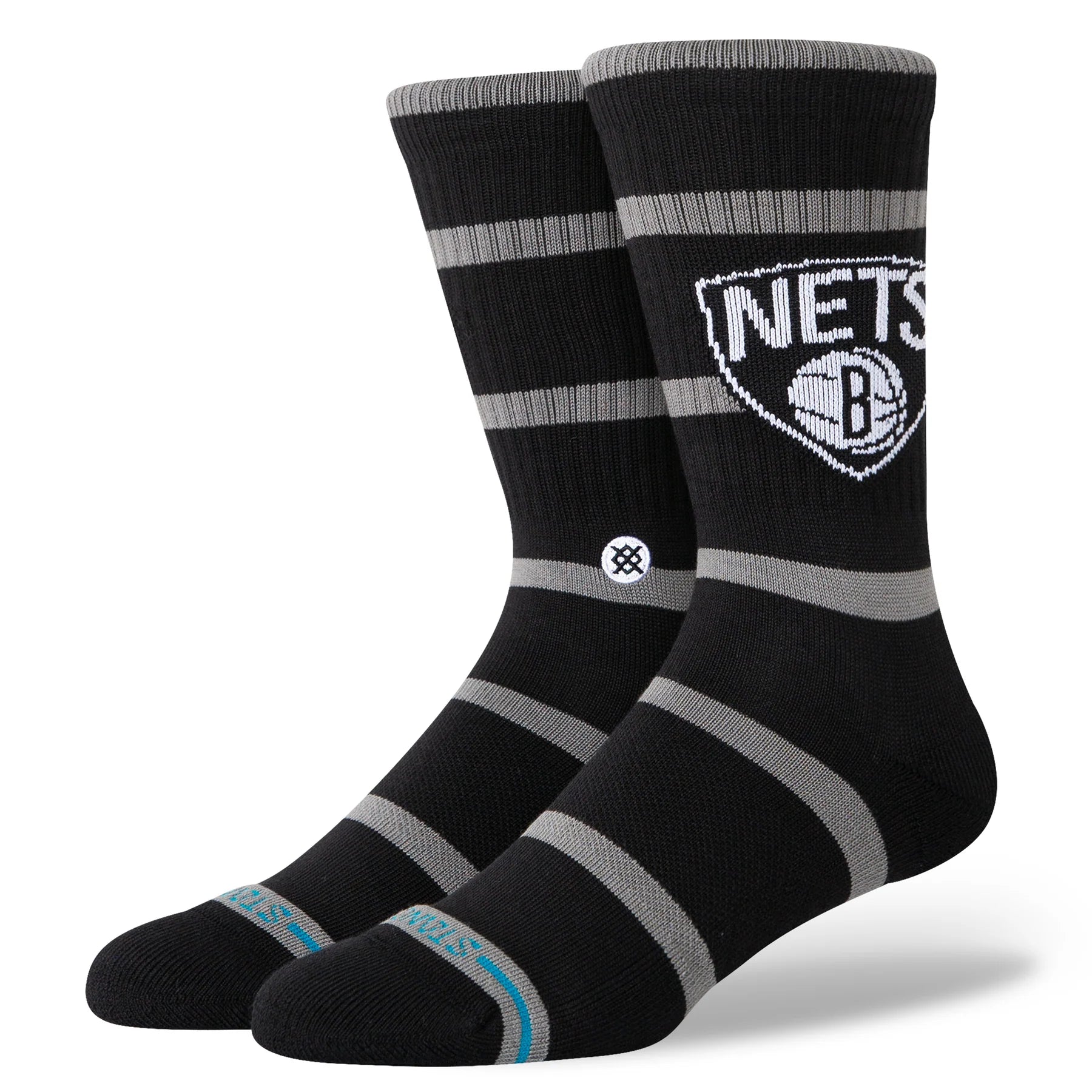 Stance NBA Prep Brooklyn Nets Sock - Black/White