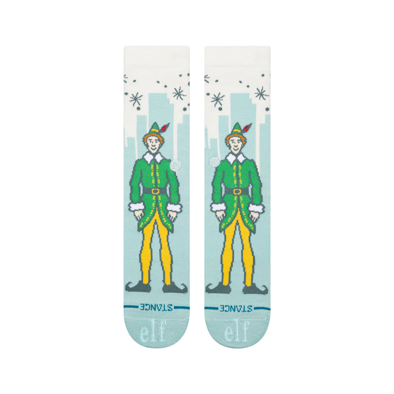 Stance x Elf Big City Elf Crew Socks - Ice Blue