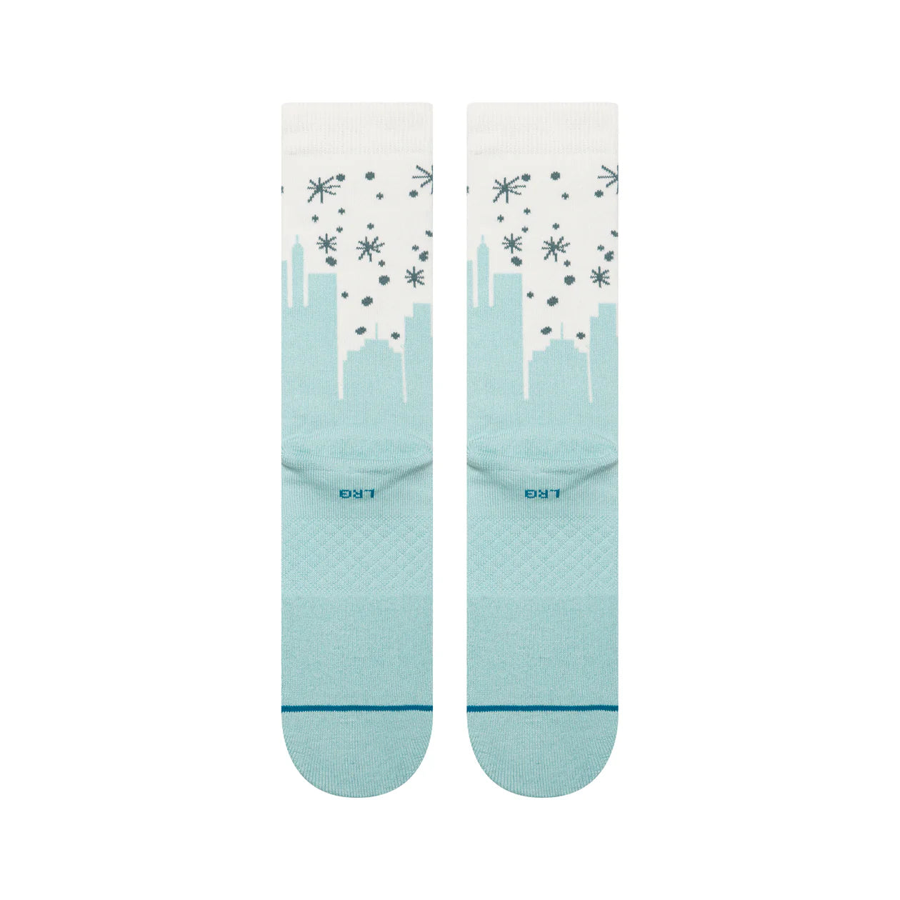 Stance x Elf Big City Elf Crew Socks - Ice Blue