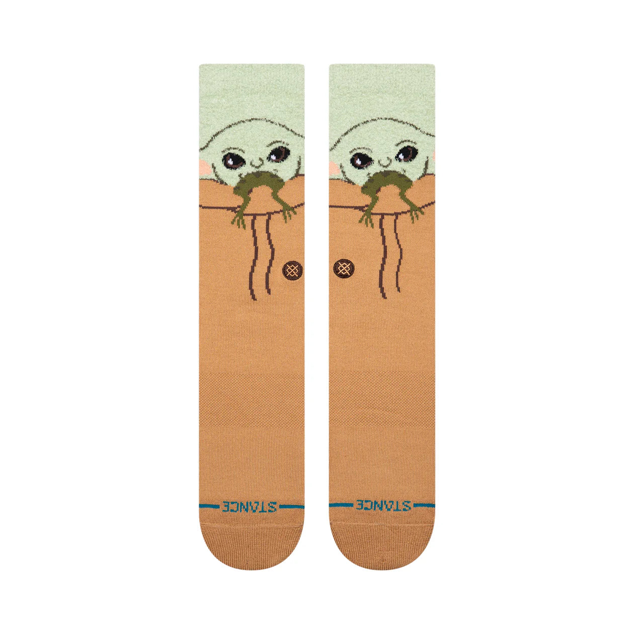 Stance x Star Wars Grogu Hungry Crew Socks - Green