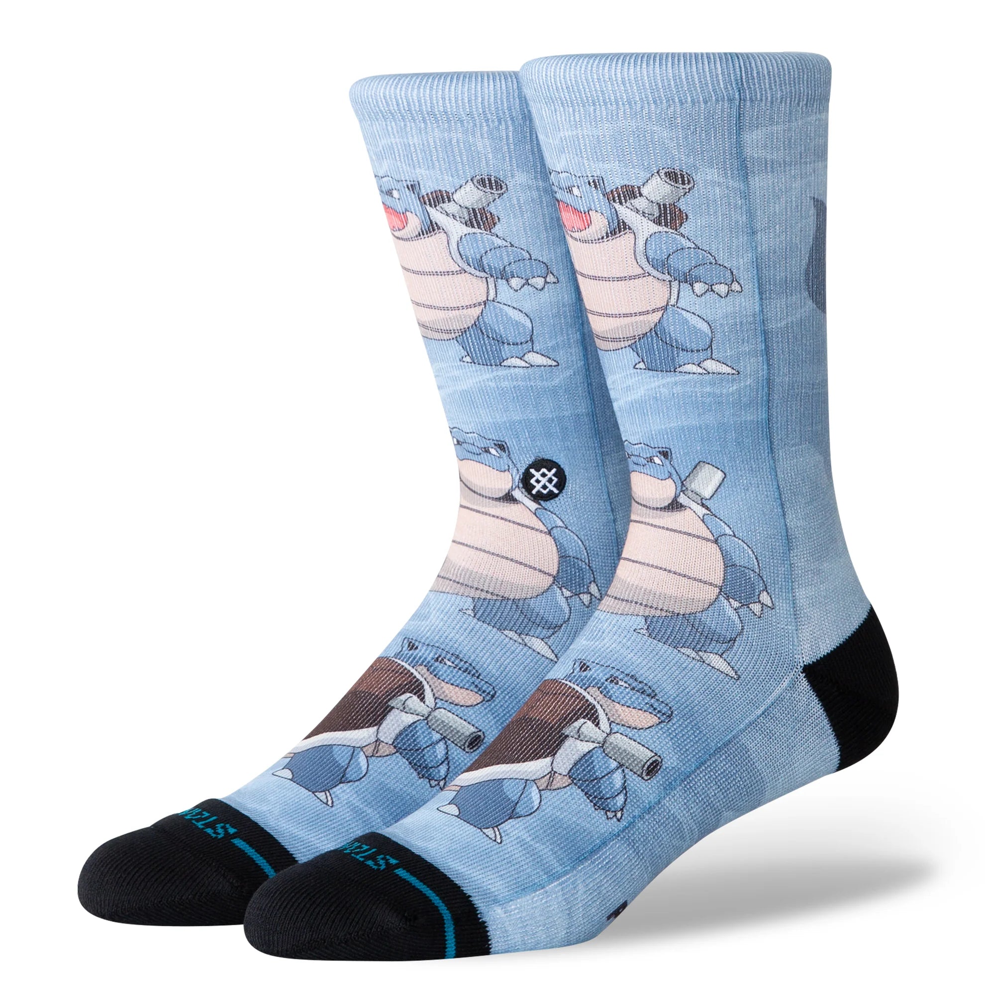 Pokémon x Stance Blastoise Crew Socks - Blue