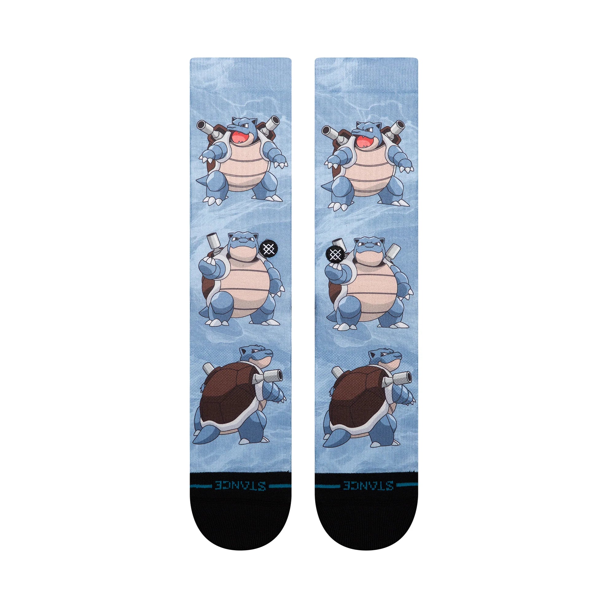 Pokémon x Stance Blastoise Crew Socks - Blue