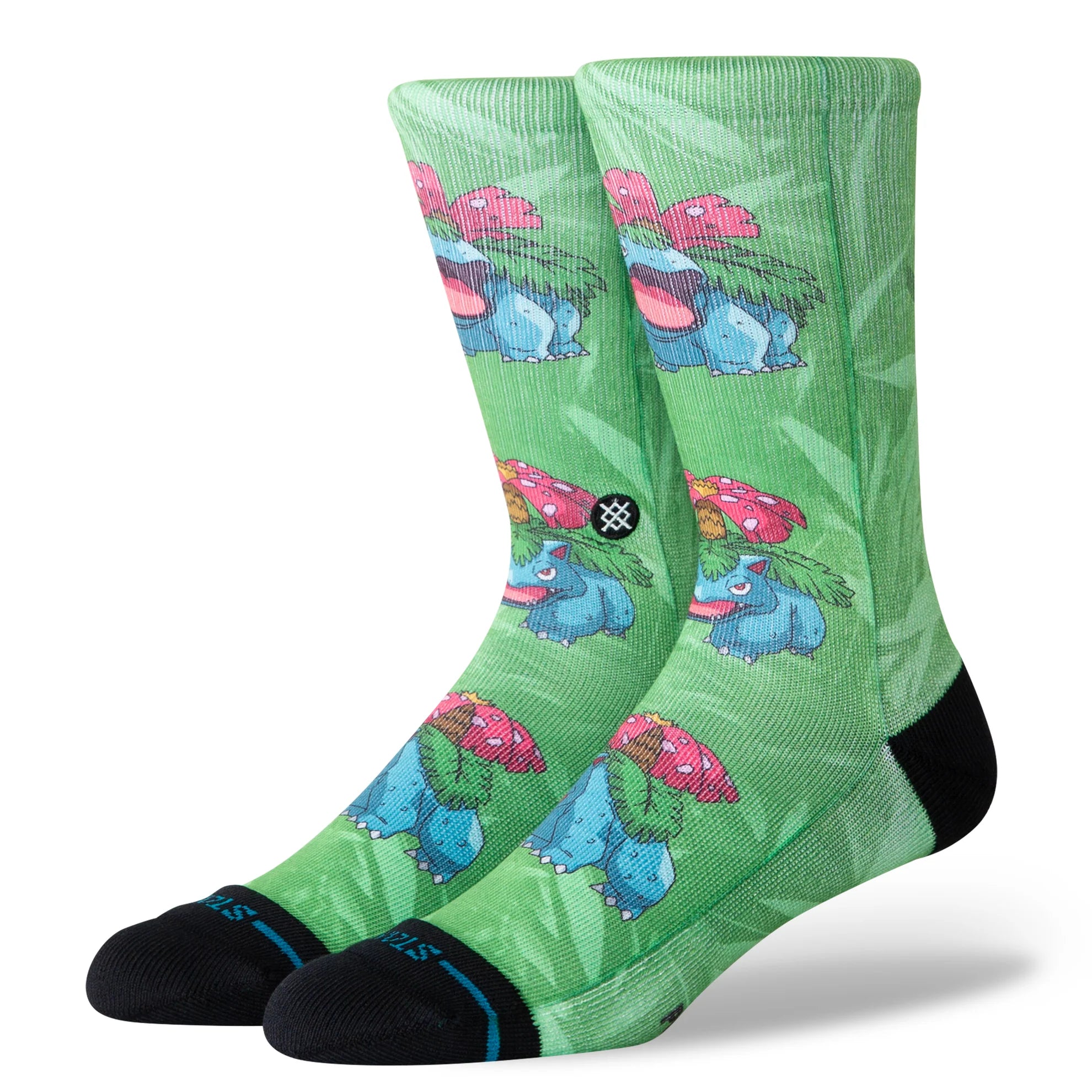 Pokémon x Stance Venusaur Crew Socks - Green