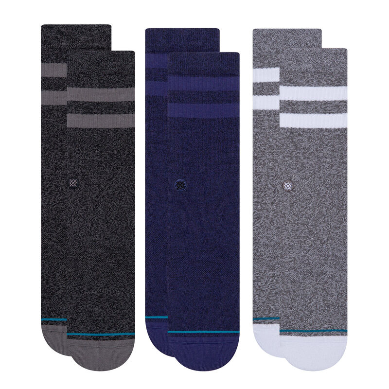 Stance The Joven Crew Sock 3 Pack - Grey