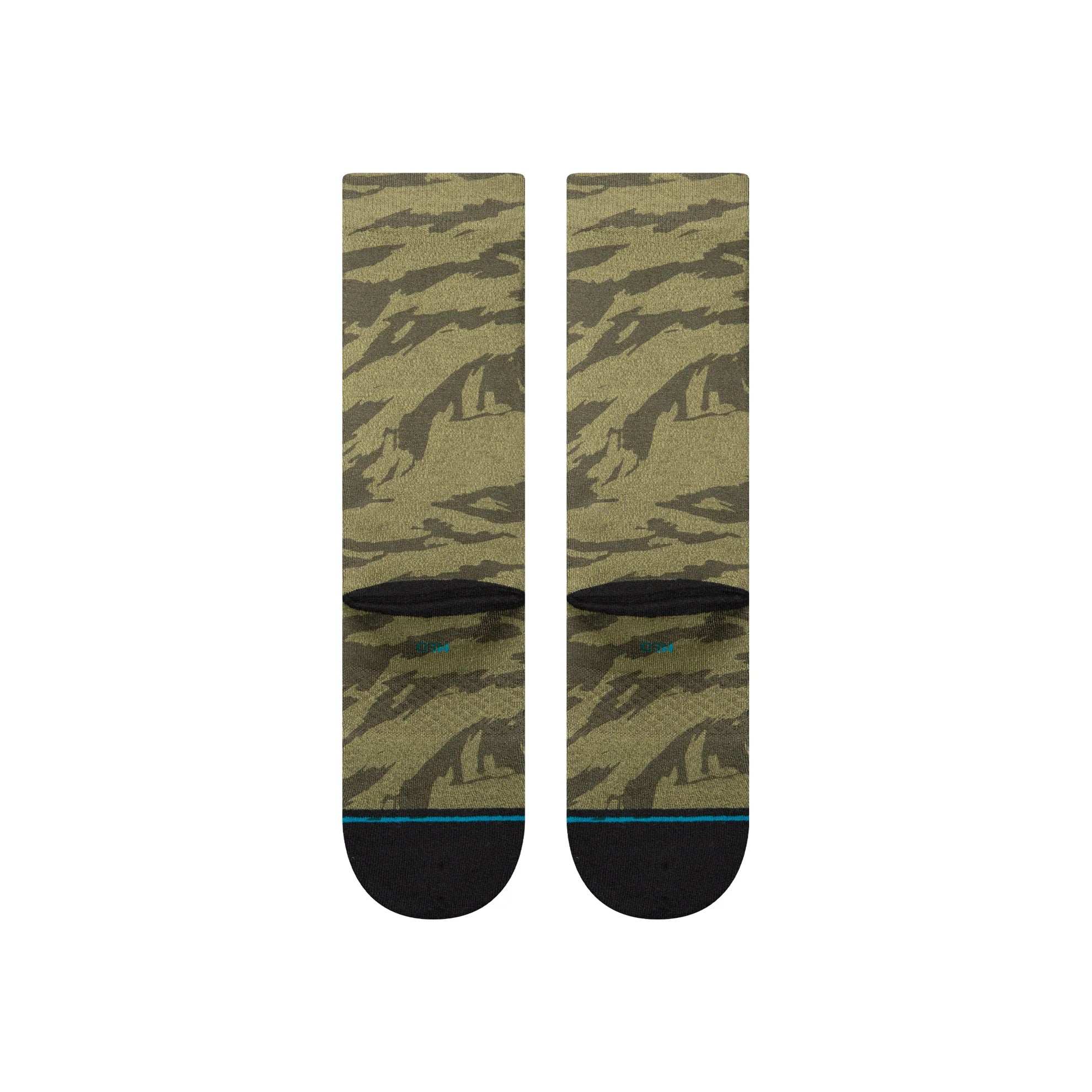Stance Camoblend Crew Socks - Dark Green