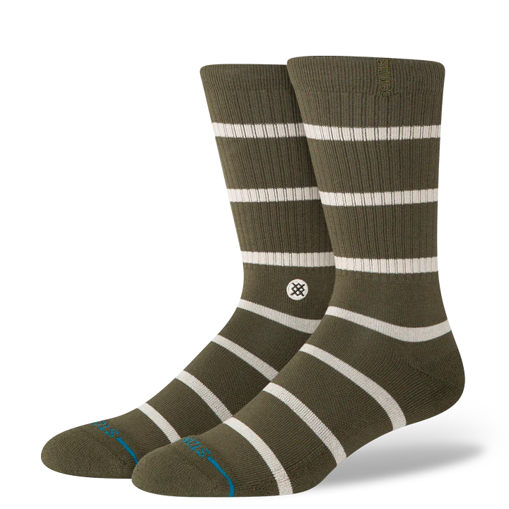 Stance Heritage Crew Socks - Olive