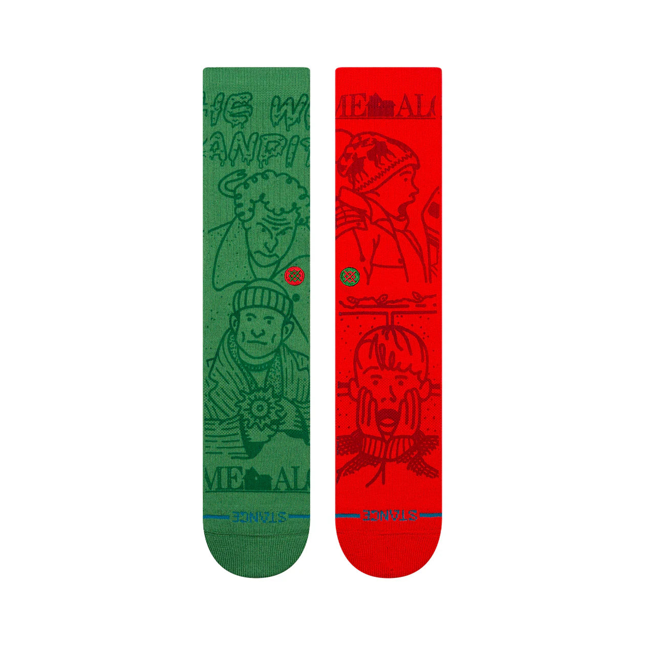 Stance Home Alone Crew Socks - Multi