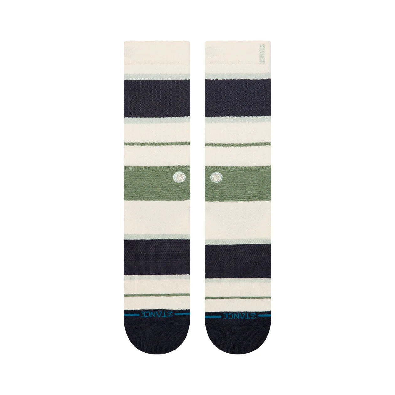 Stance Striped Delight Crew Socks - Canvas
