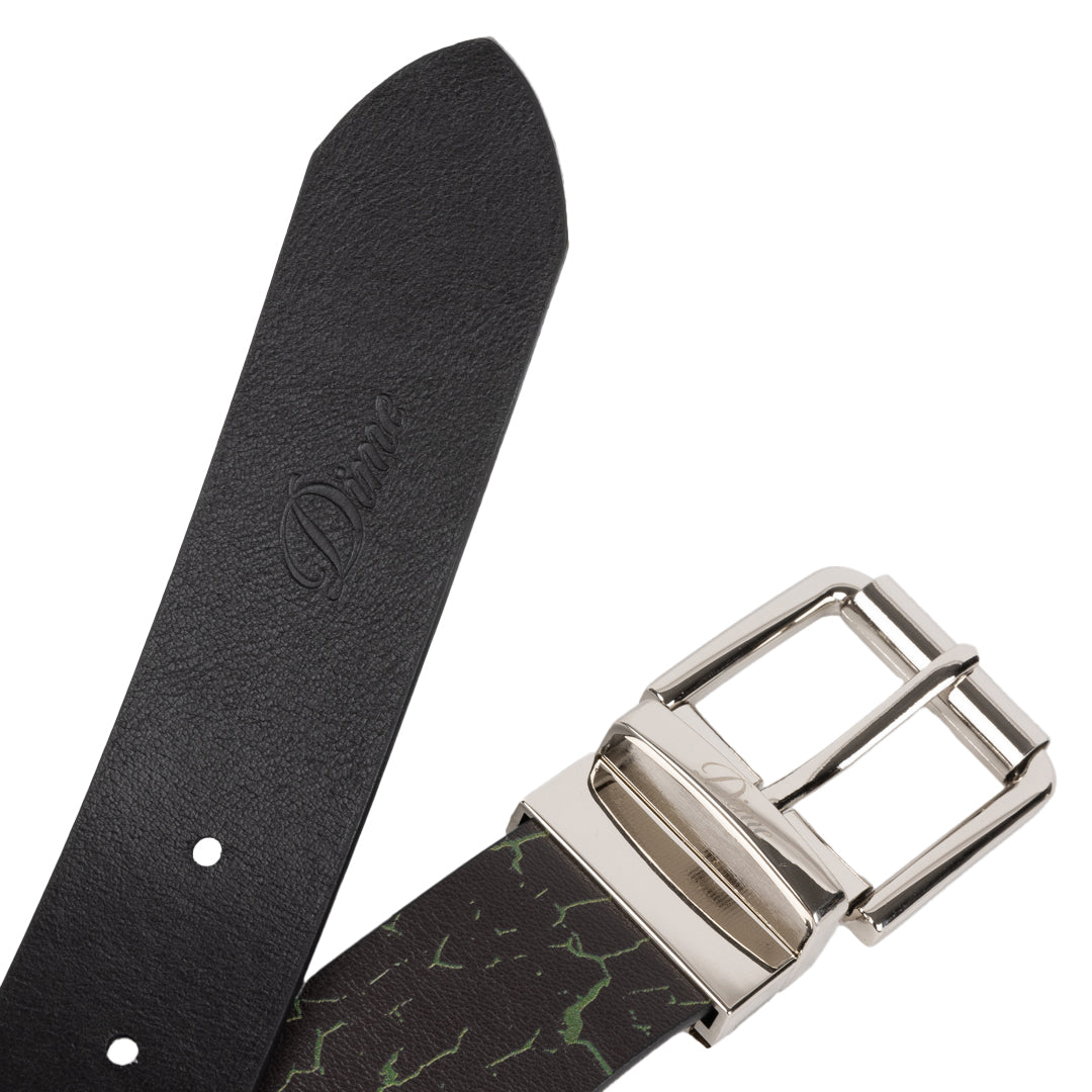 Dime Reversible Belt - Black/Black