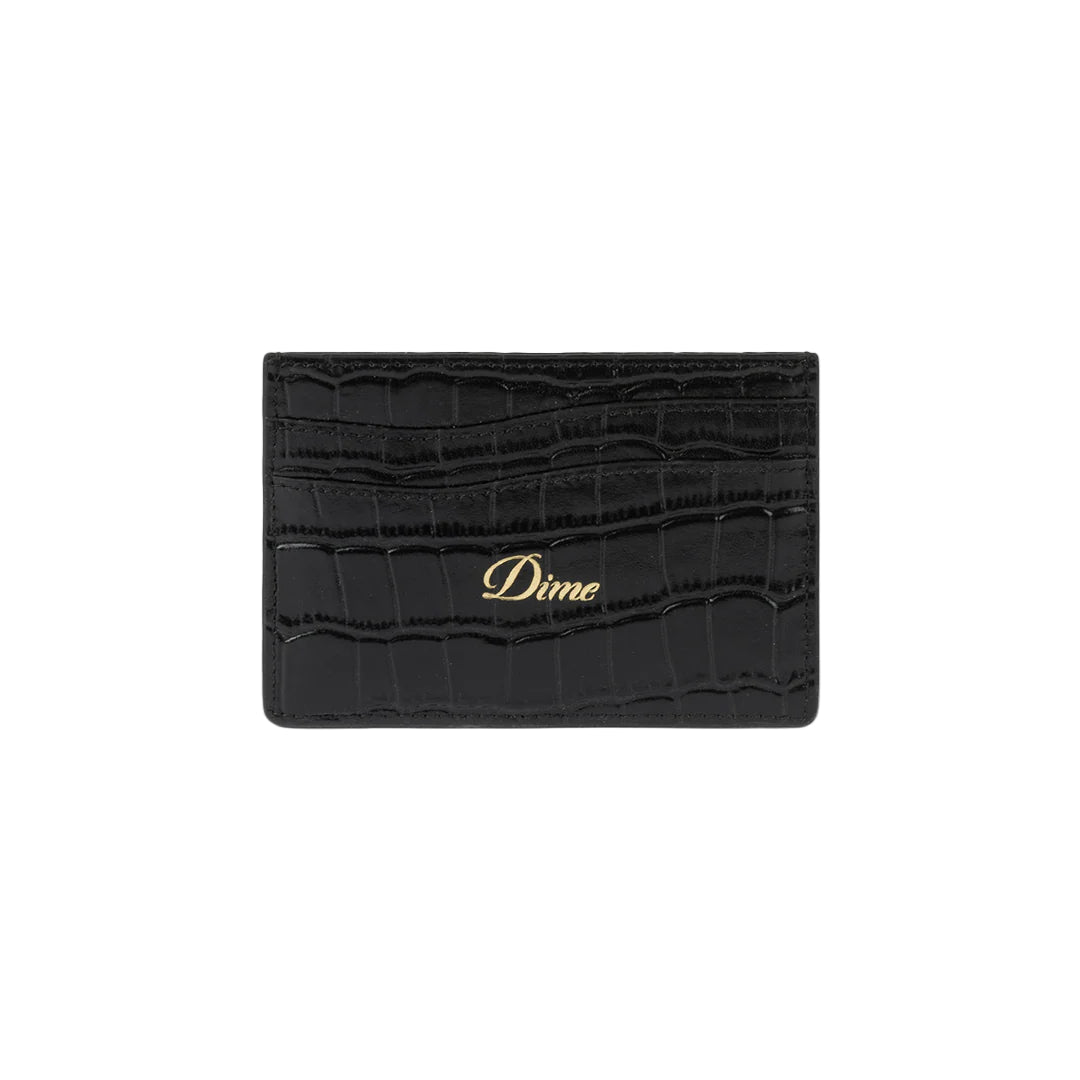Dime Crock Cardholder - Black