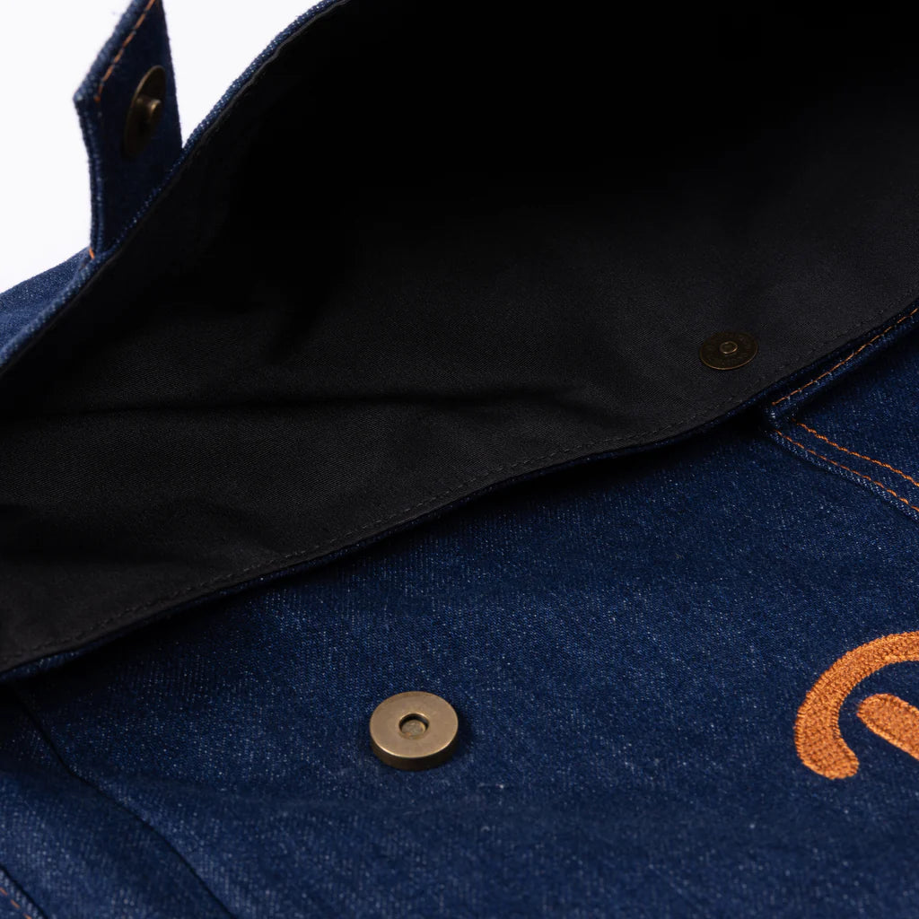 Dime Jeans Messenger Bag - Indigo