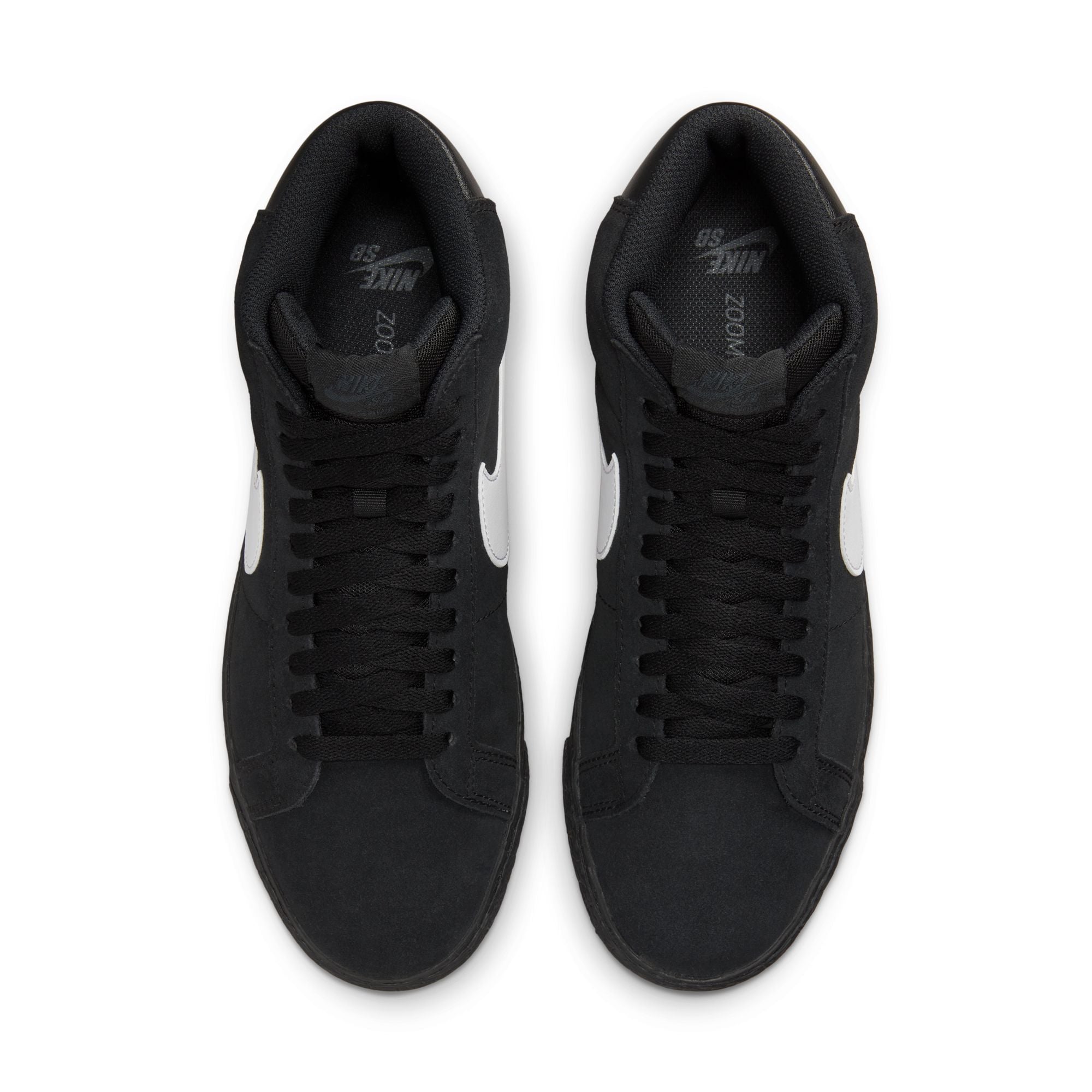 Nike SB Zoom Blazer Mid - Black/White - Black-Black