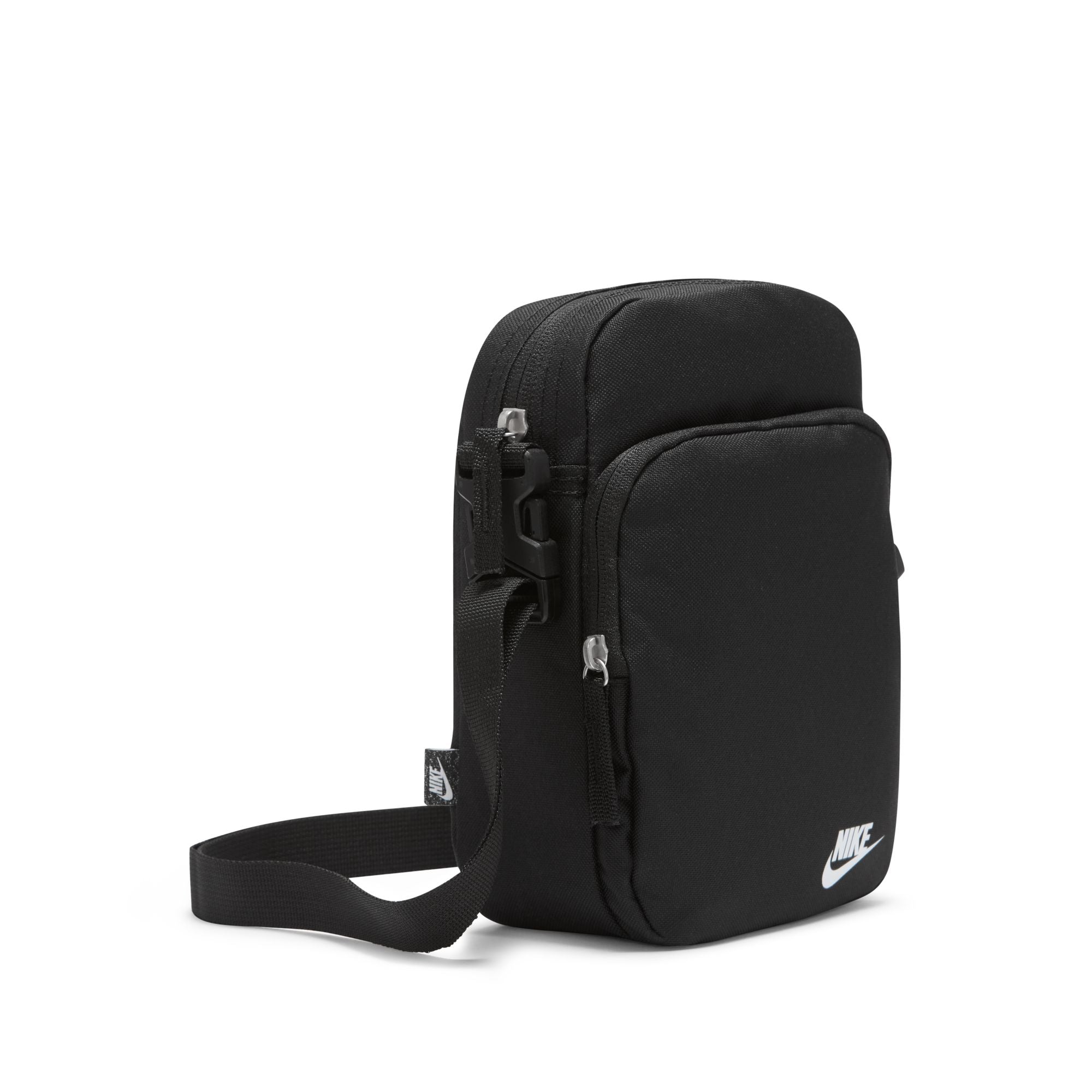 NIKE HERITAGE CROSSBODY BAG - BLACK/WHITE