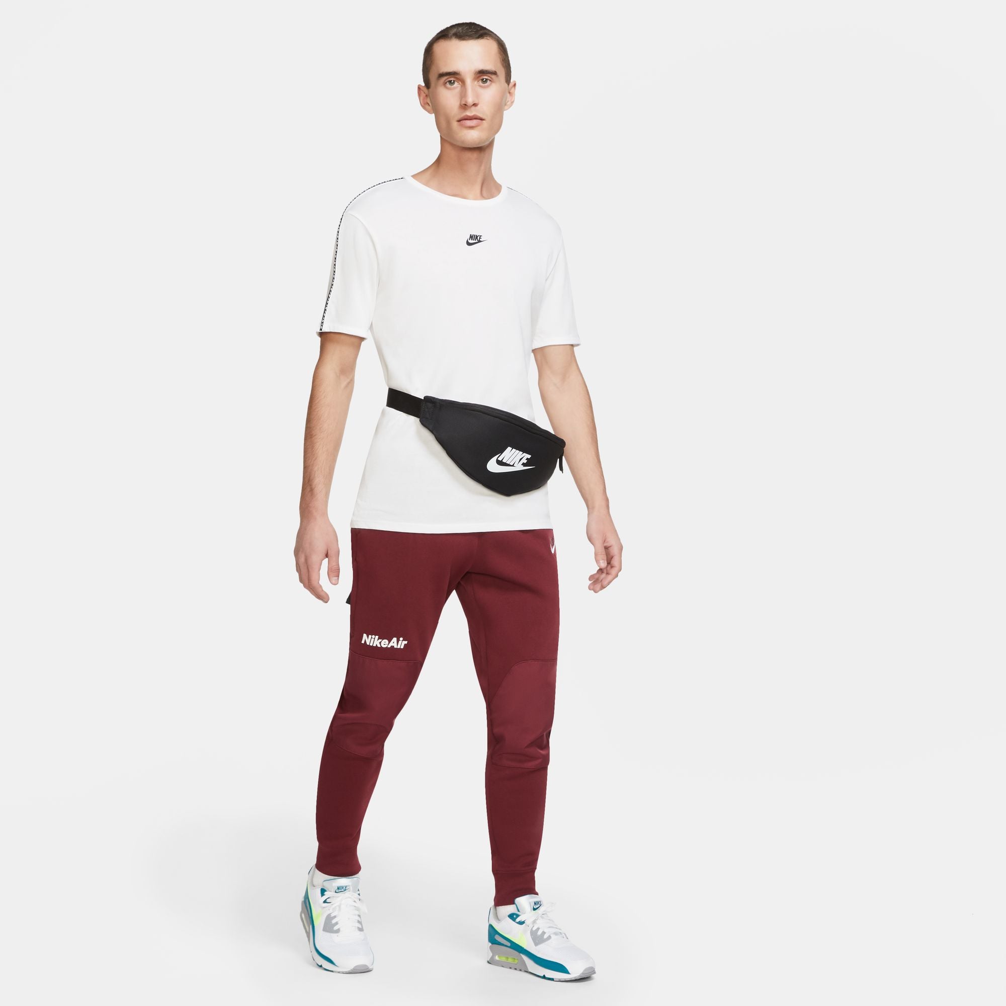 Nike SB Heritage Hip Bag - Black/White