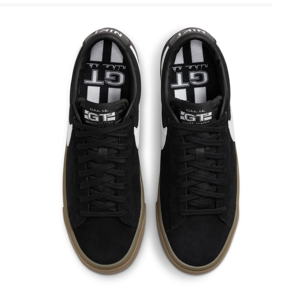 Nike SB Zoom Blazer Low Pro GT - Black/White-Black-White