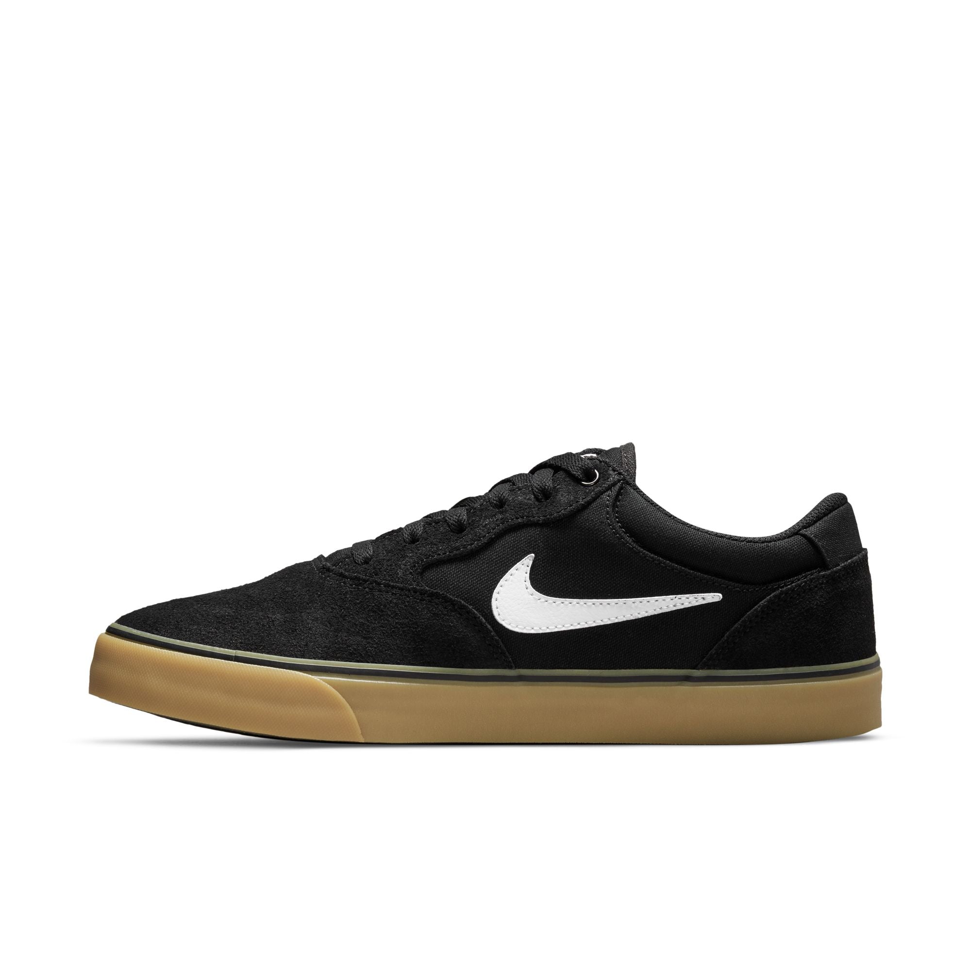 NIKE SB CHRON 2 BLACK/WHITE-BLACK-GUM LIGHT BROWN
