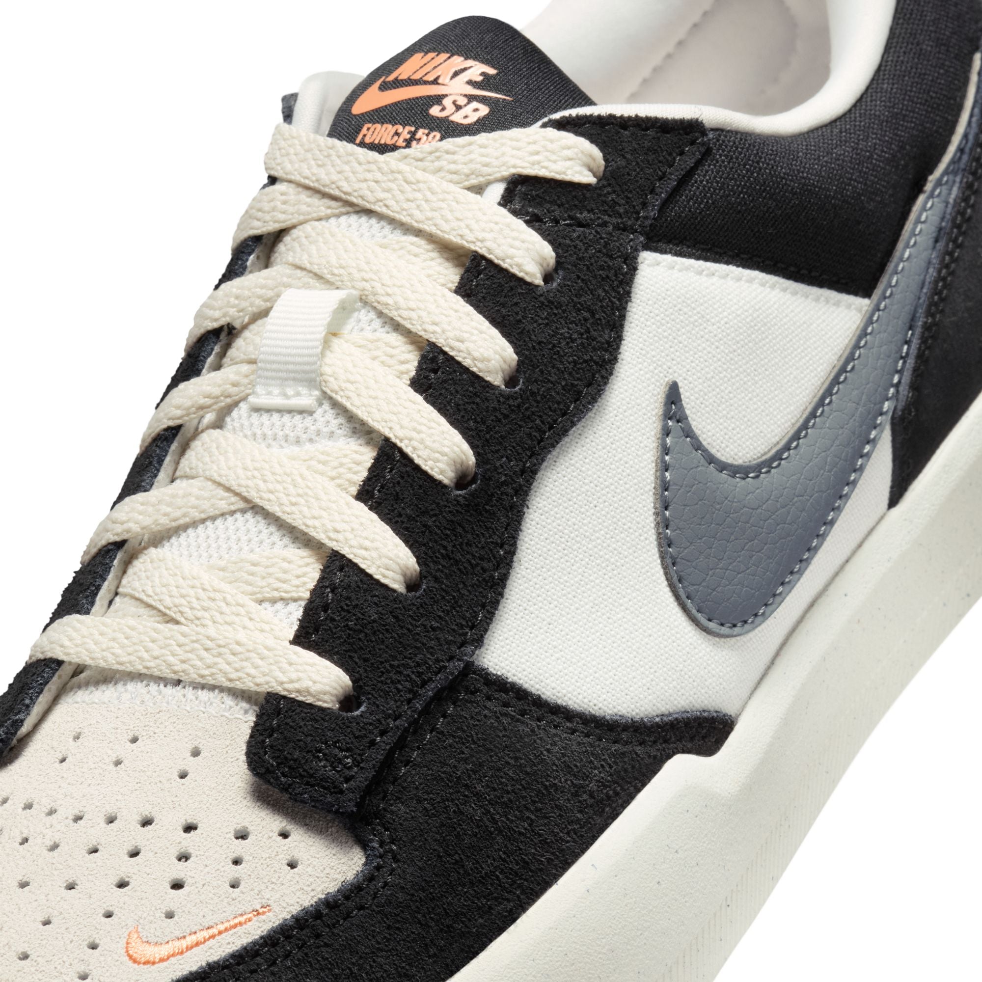 NIKE SB FORCE 58 - BLACK/COOL GREY-SUMMIT WHITE-SAIL