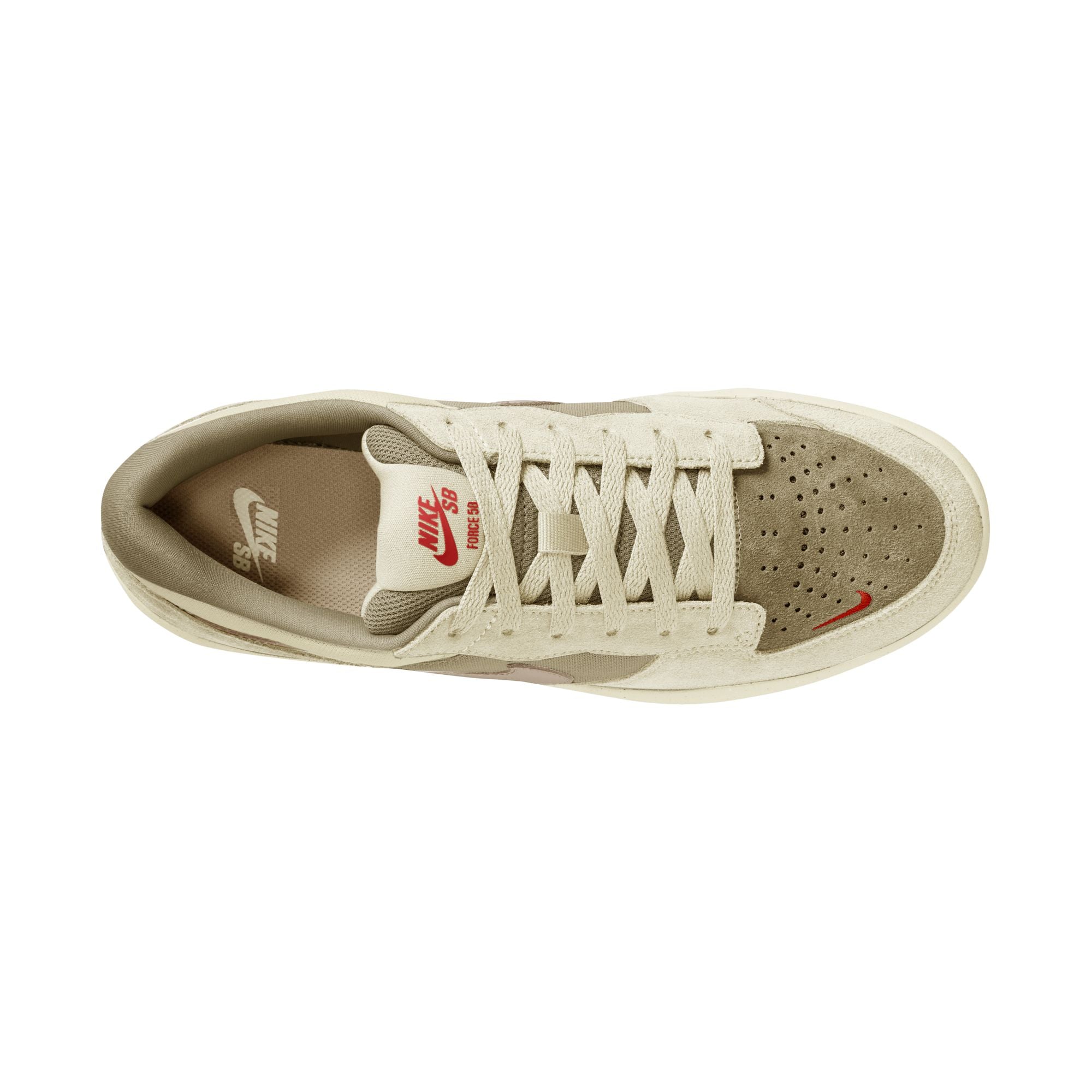 NIKE SB FORCE 58 - COCONUT MILK/LINEN-NEUTRAL OLIVE