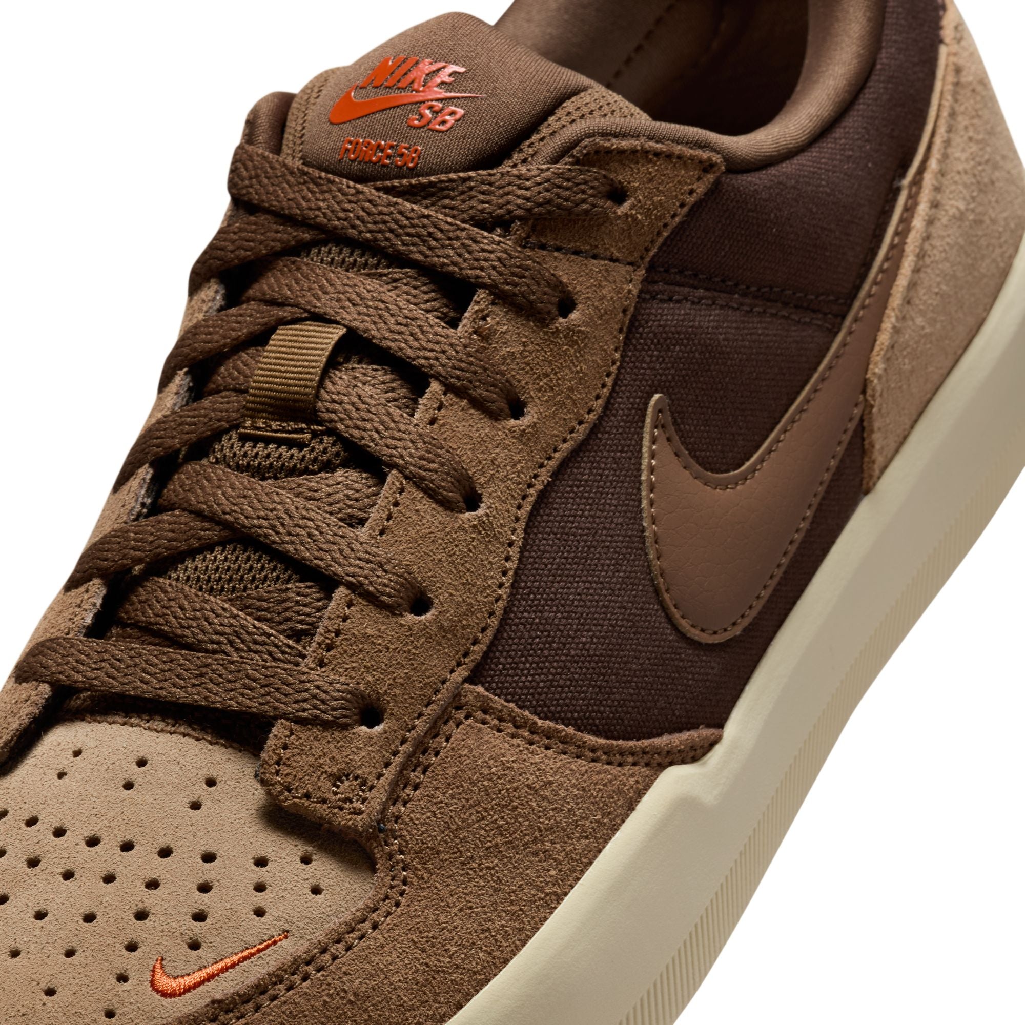 Nike SB Force 58 - BAROQUE BROWN/MOSSWOOD BROWN