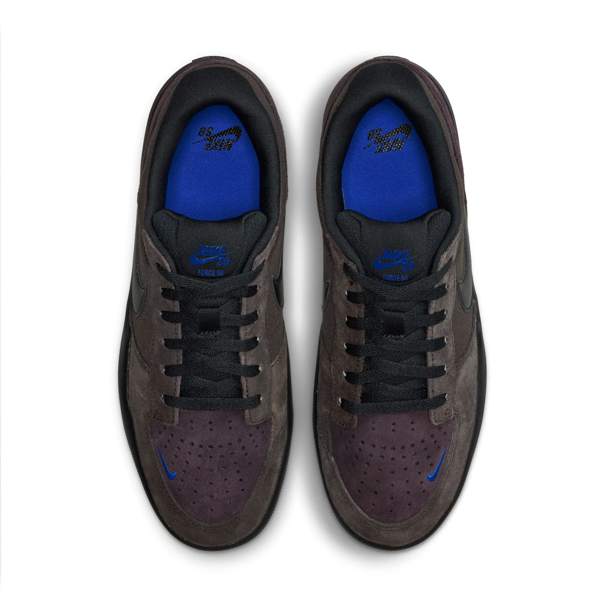Nike SB Force 58 - SHADOW BROWN/BLACK-BURGUNDY ASH