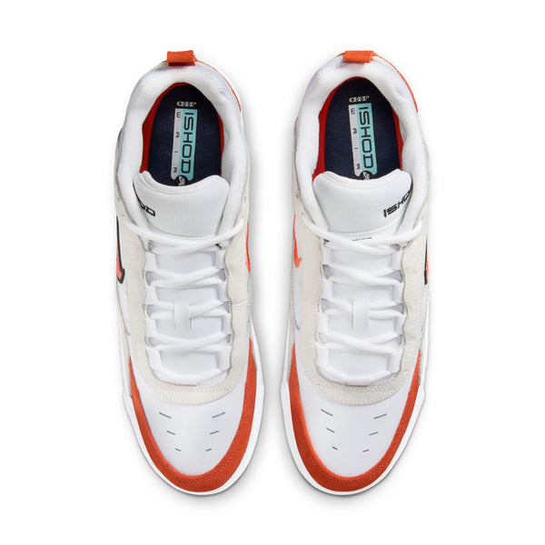 Nike SB Air Max Ishod - White/Orange-Summit White-Black