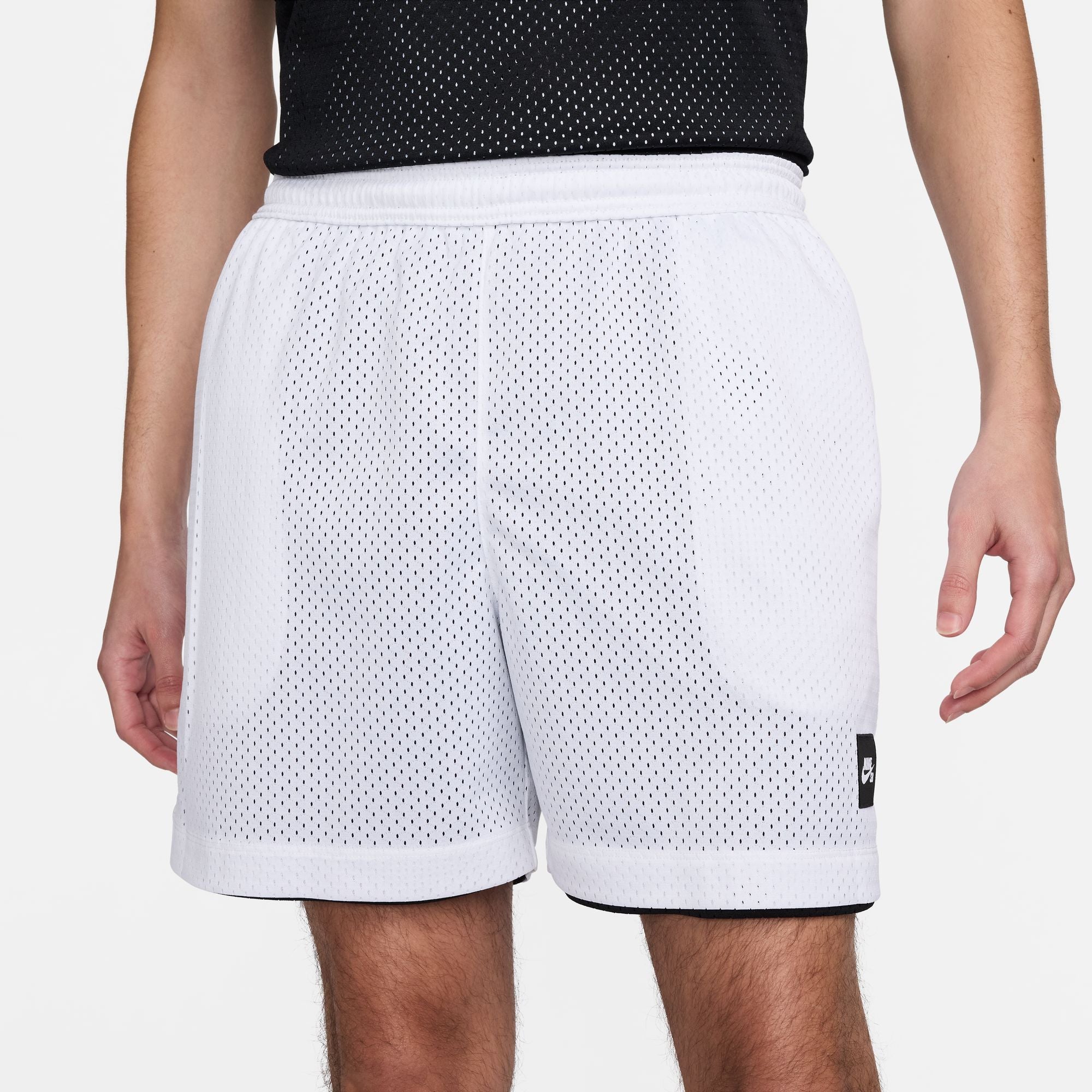 Nike SB Skate Basketball Shorts - Black/White (Reversible)