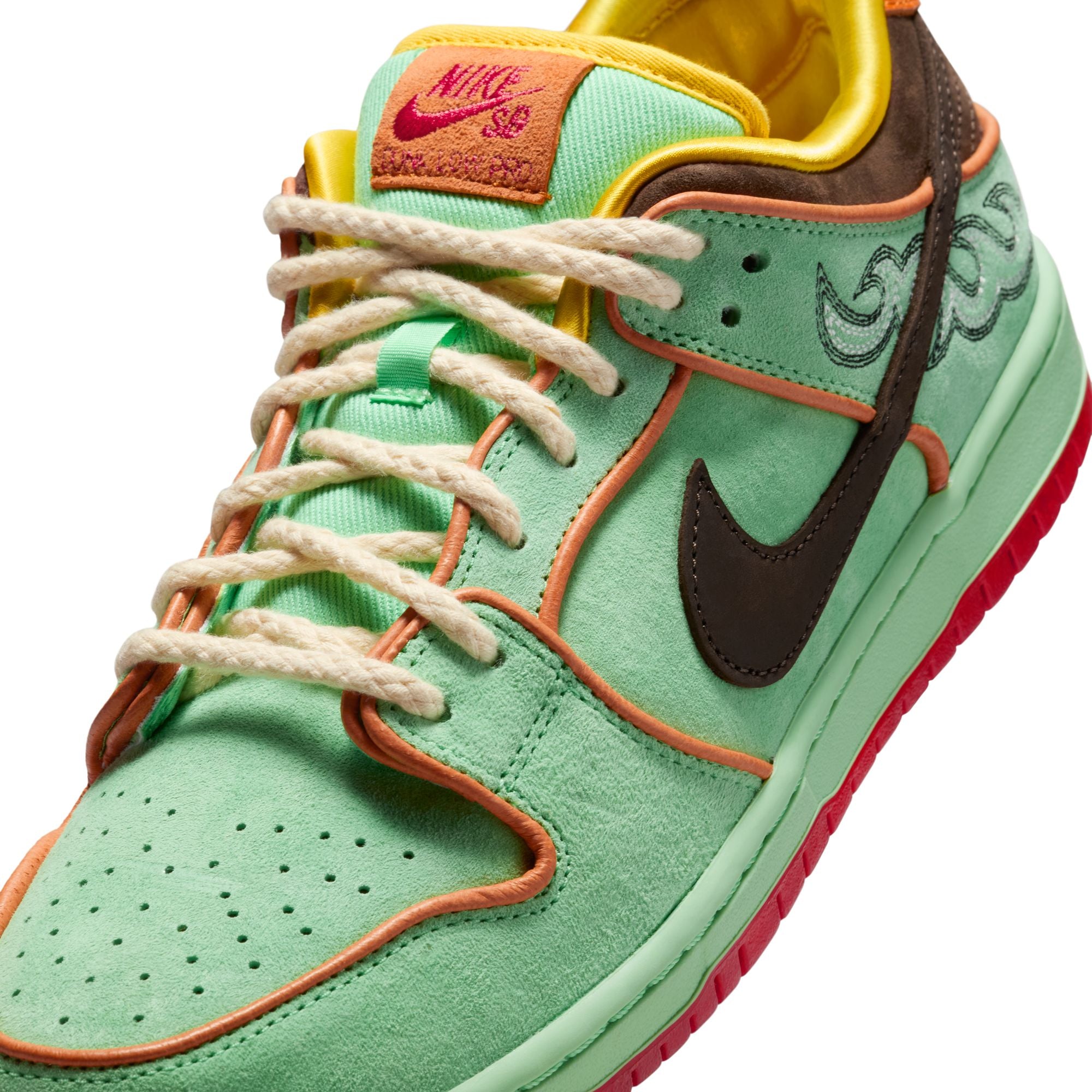 Nike SB Dunk Low Pro - TOURMALINE/BAROQUE BROWN-MONARCH