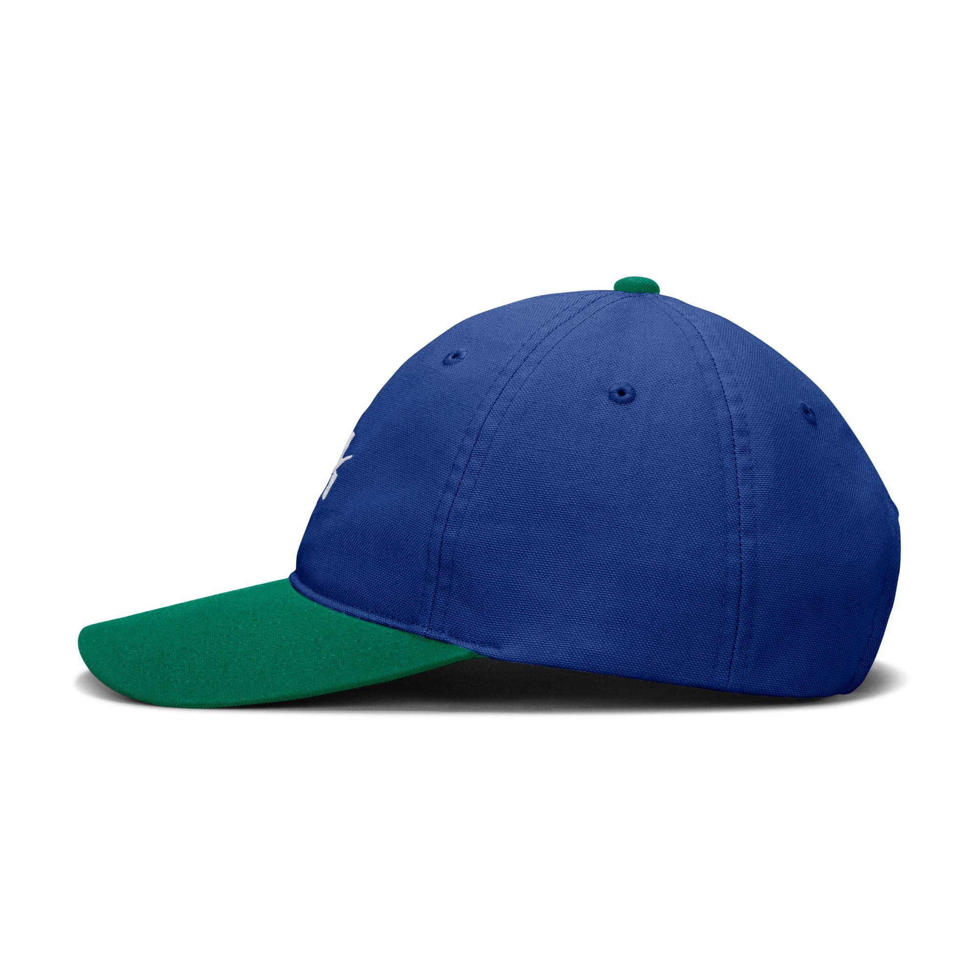 Nike SB Club Unstructured Skate Cap - Game Royal/Malachite/White
