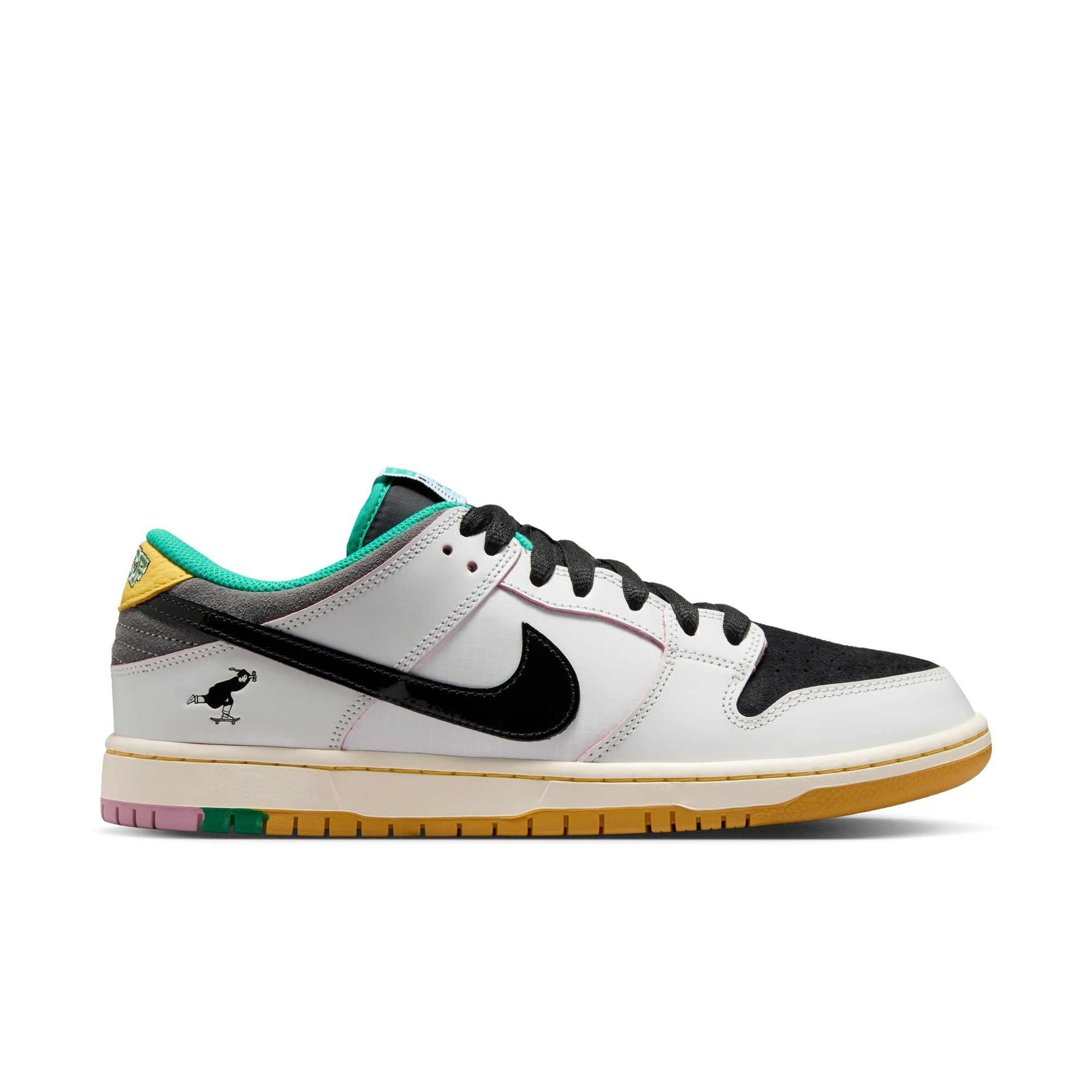 Nike SB Dunk Low Pro SUMMIT WHITE/BLACK-WHITE-IRON GREY