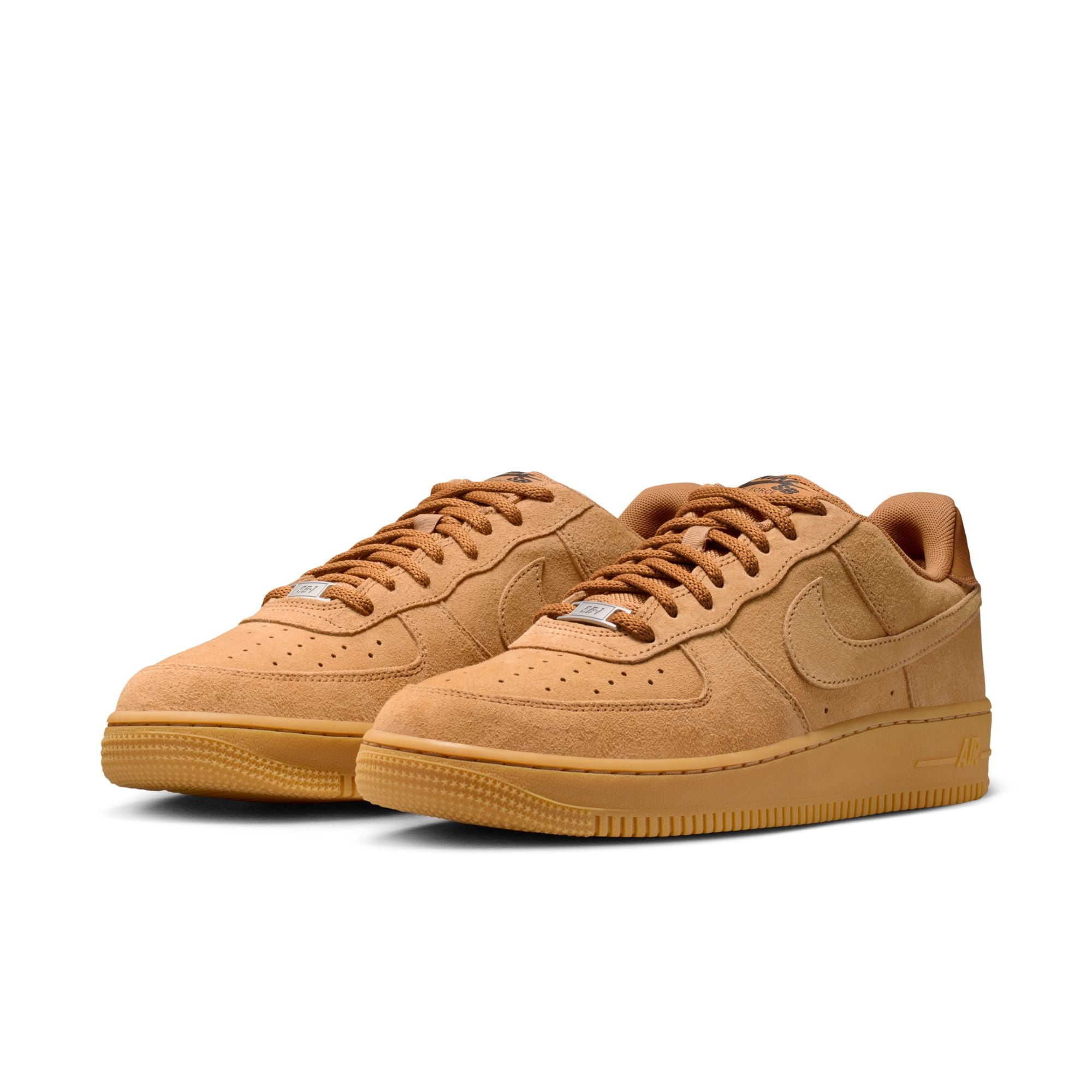 Nike SB Air Force 1 - FLAX/FLAX-BLACK-GUM LIGHT BROWN