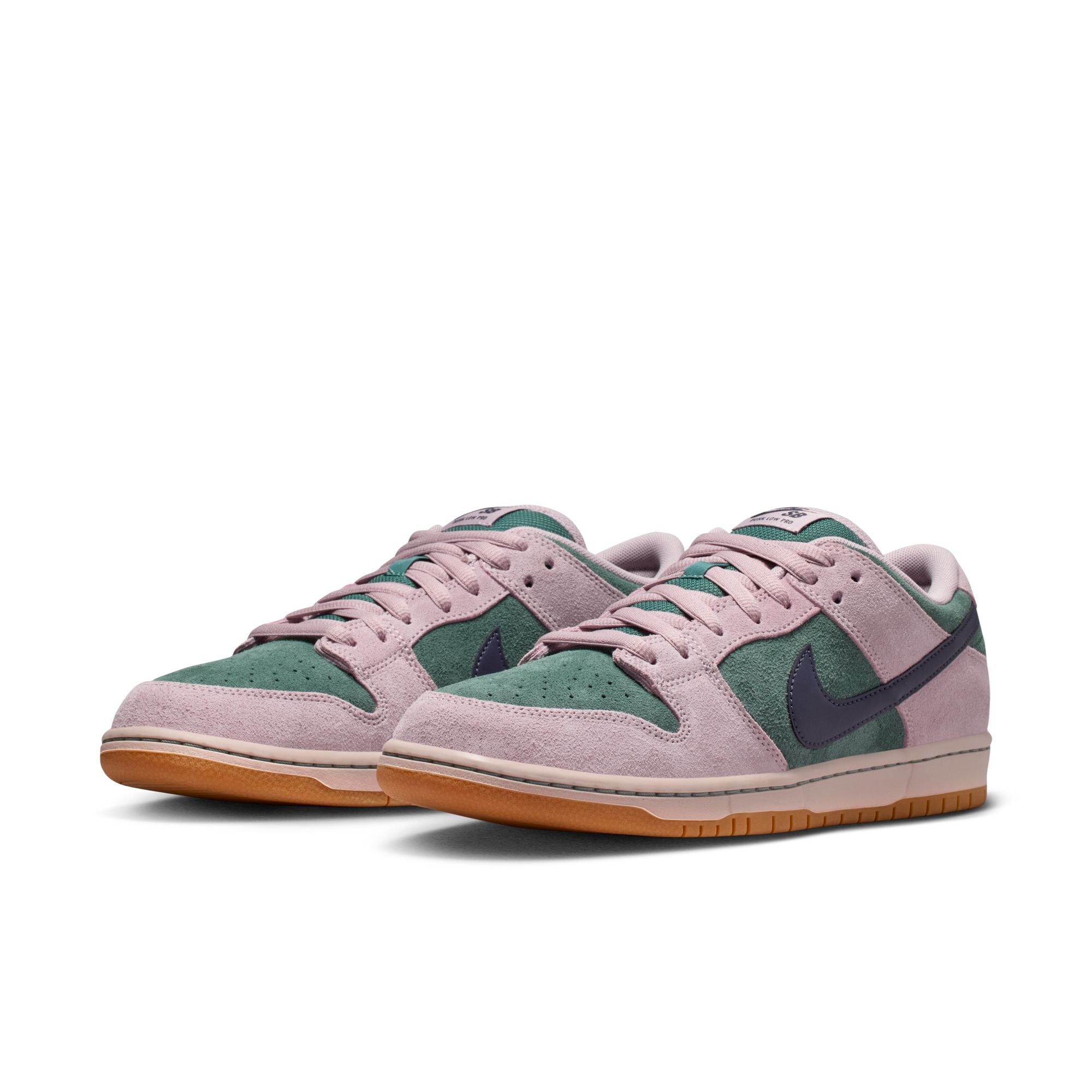 Nike SB Dunk Low Pro - MINERAL SLATE/DARK RAISIN-PARTICLE ROSE