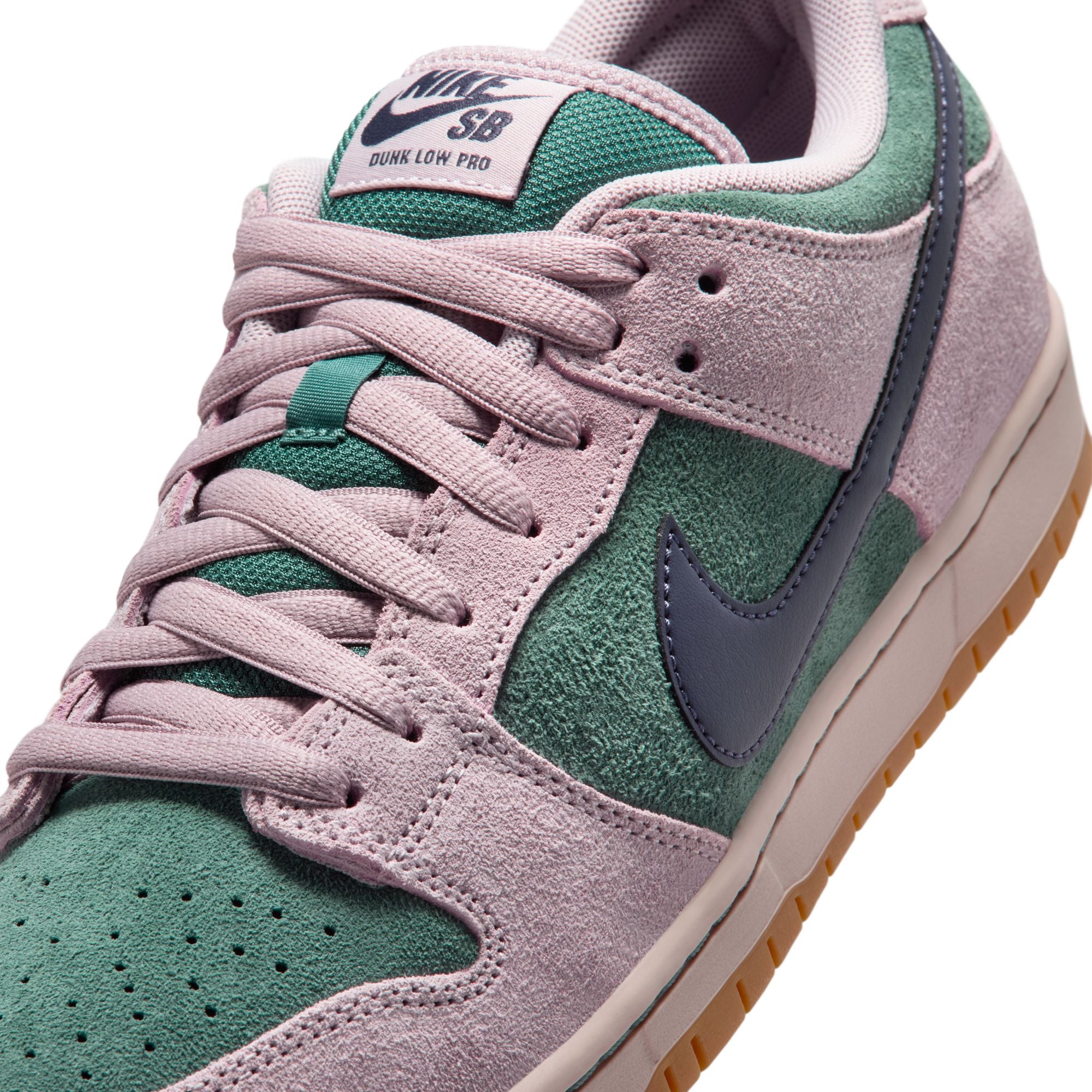 Nike SB Dunk Low Pro - MINERAL SLATE/DARK RAISIN-PARTICLE ROSE