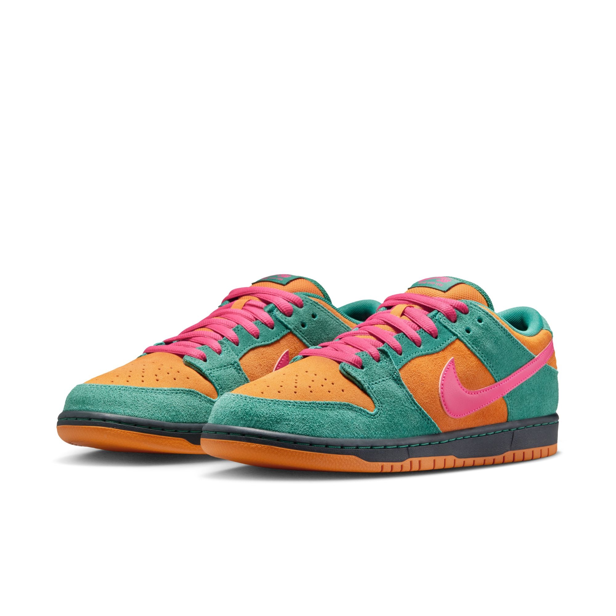 Nike SB Dunk Low Pro - GREEN NOISE/WATERMELON-LIGHT CURRY