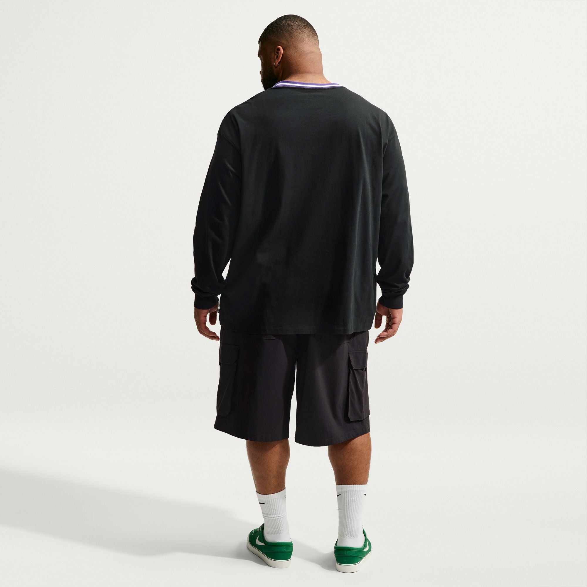 Nike SB Long-Sleeve Skate T-Shirt - Black