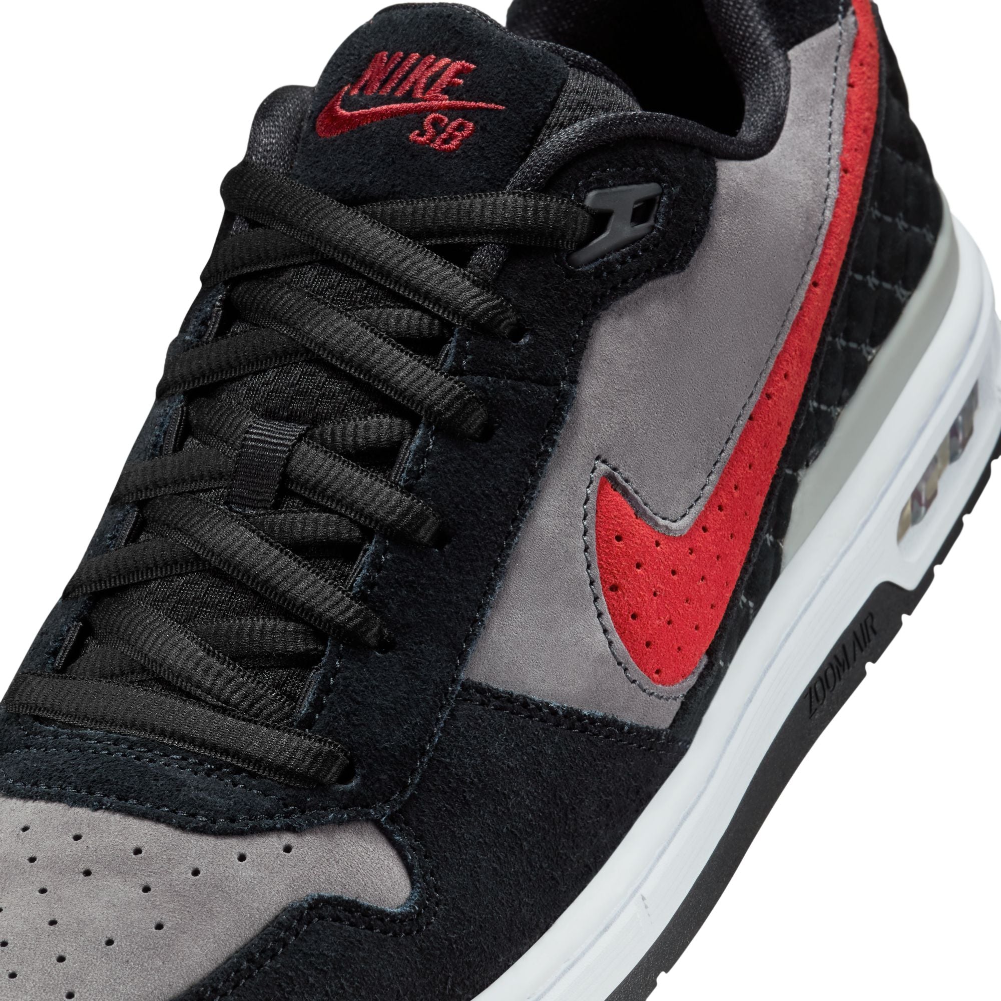 Paul Rodriguez Zoom Air Low - BLACK/VARSITY RED-FLINT GREY-BLACK