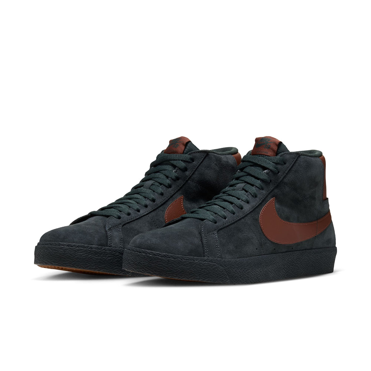 Nike SB Zoom Blazer Mid - Black Spruce/Corduroy Brown-Black Spruce