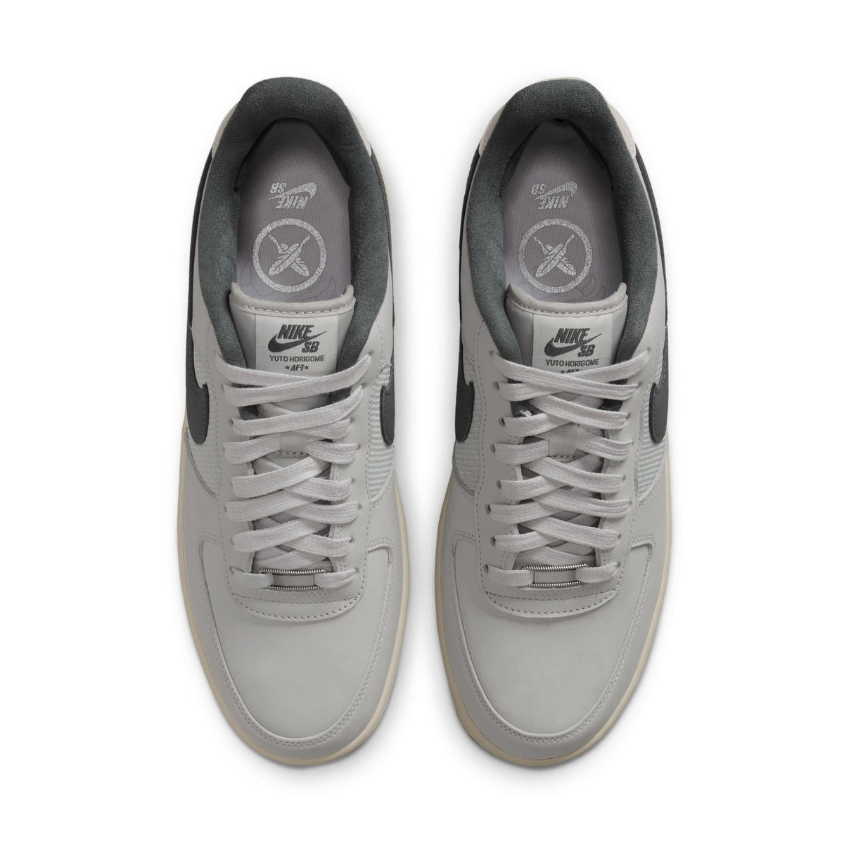 NIKE SB AIR FORCE 1 YUTO - WHITE/IRON GREY-WHITE-COCONUT MILK