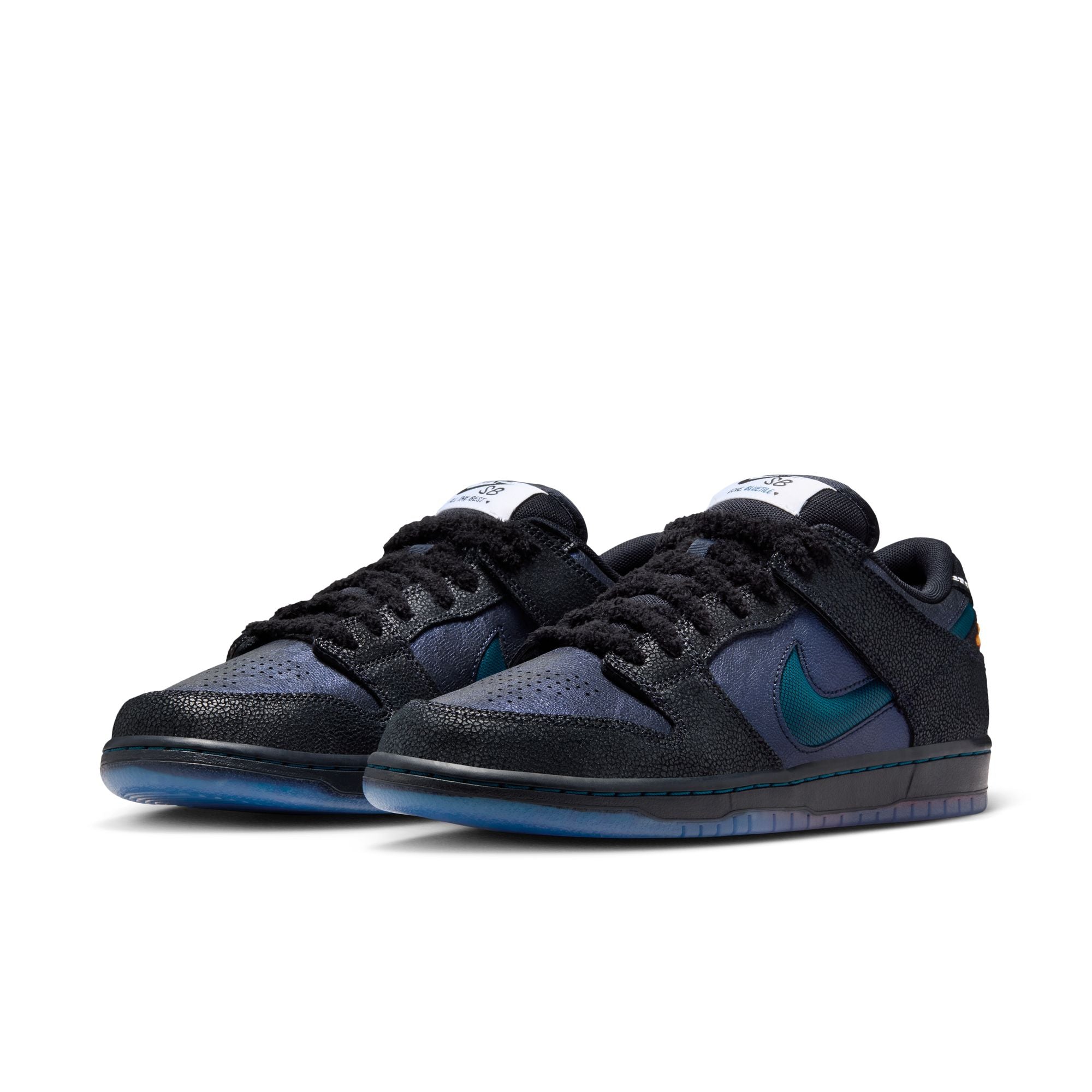 NIKE SB DUNK LOW PRO QS BT - BLACK/MARINA-WHITE-CAMPFIRE ORANGE
