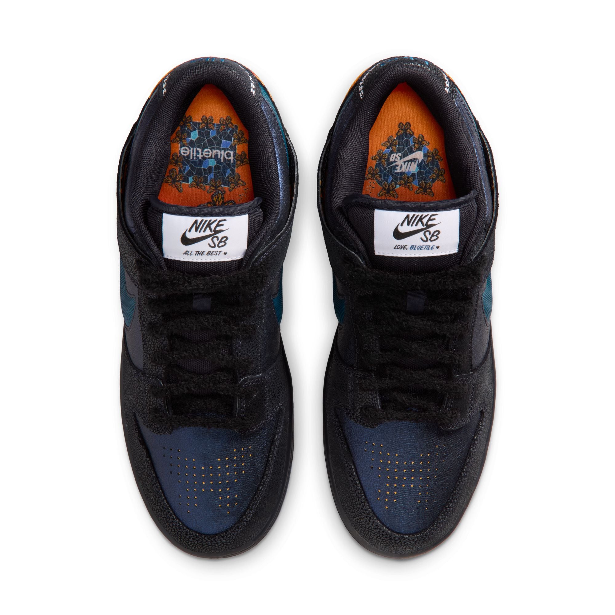 NIKE SB DUNK LOW PRO QS BT - BLACK/MARINA-WHITE-CAMPFIRE ORANGE